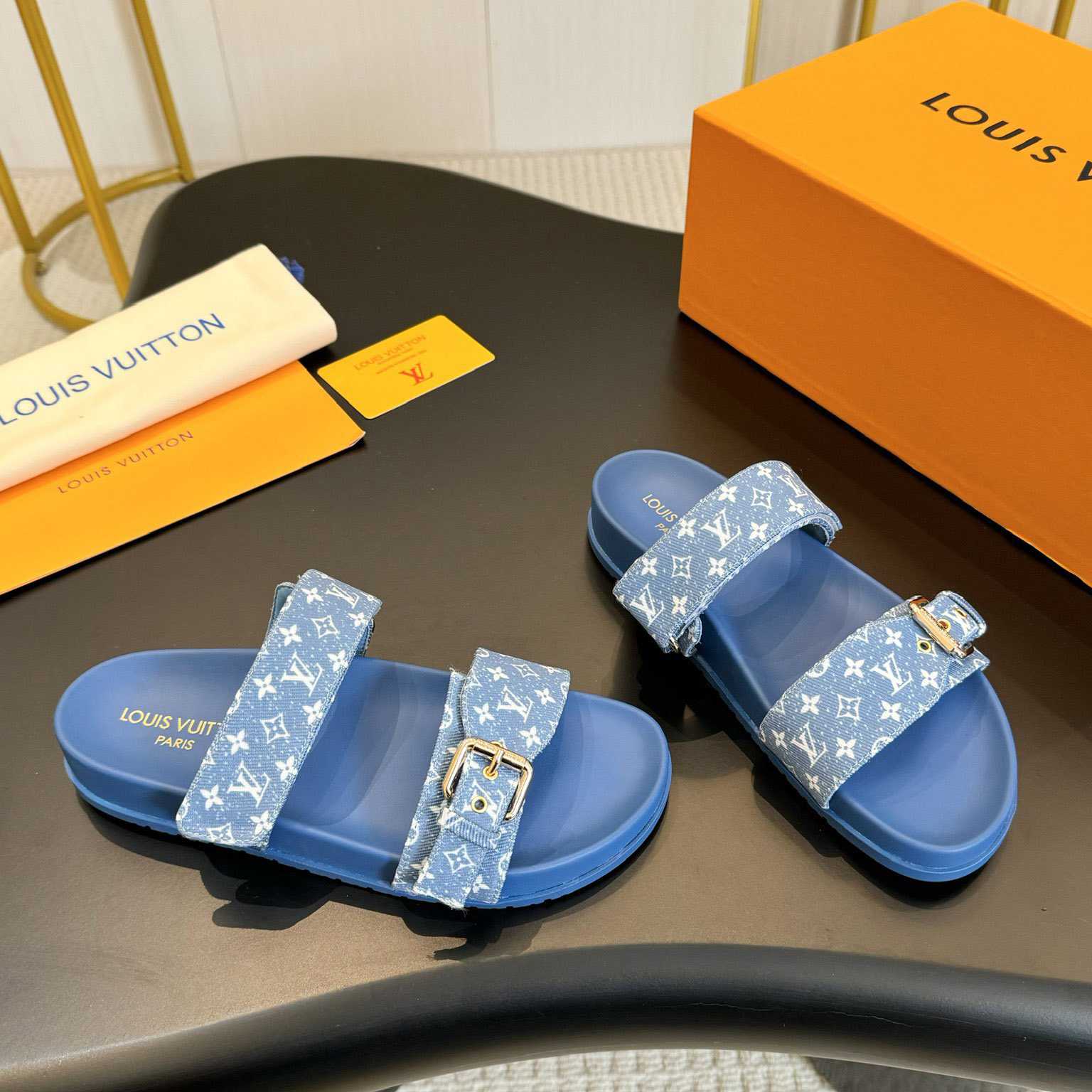 Louis Vuitton Bom Dia Flat Comfort Mule  1AD1BI - 