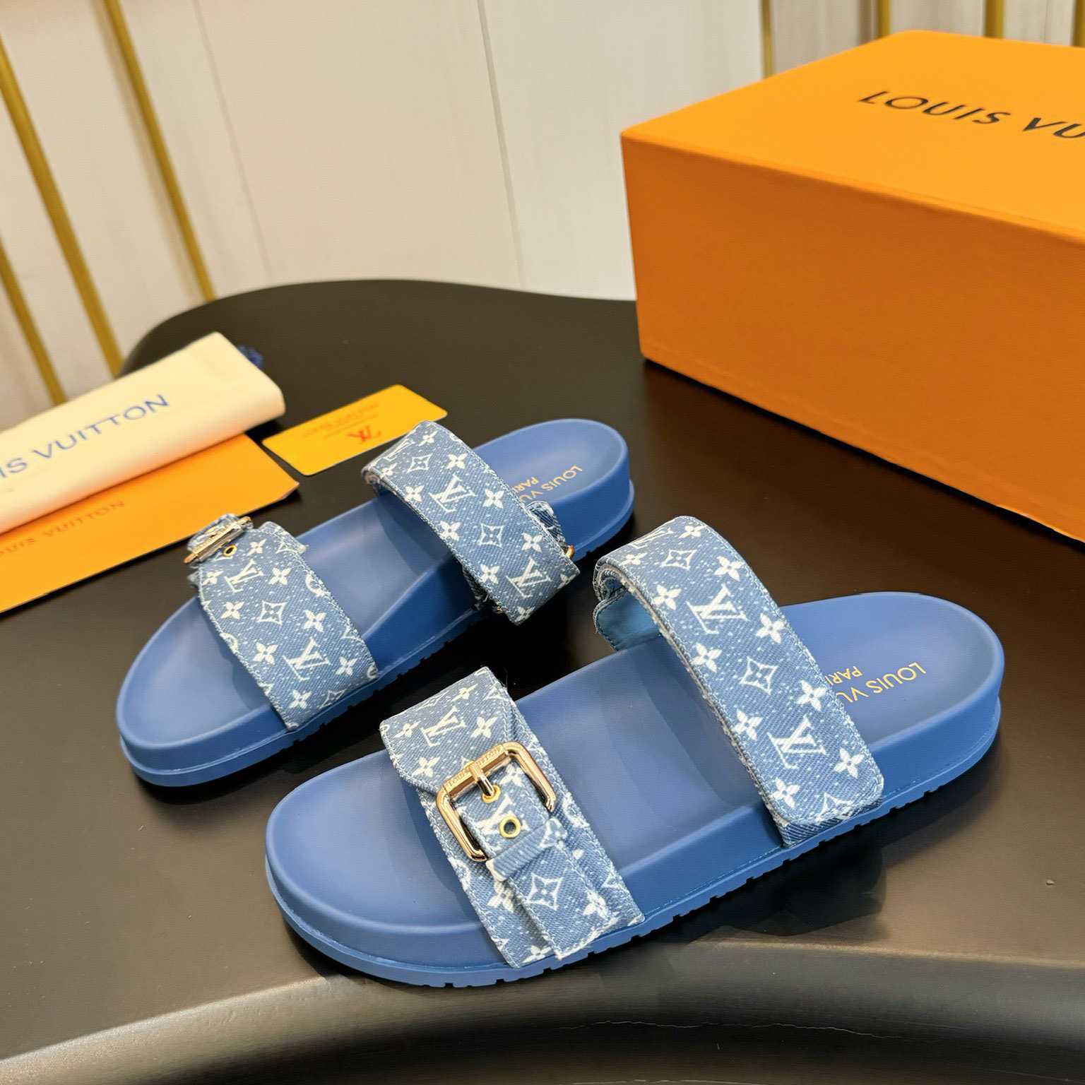 Louis Vuitton Bom Dia Flat Comfort Mule  1AD1BI - 