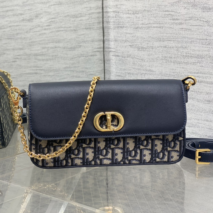 Dior 30 Montaigne Avenue East-West Double Carry Mini Bag - 