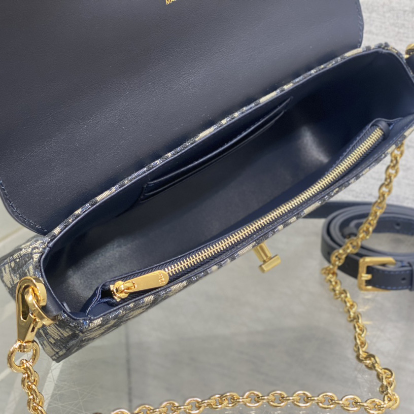 Dior 30 Montaigne Avenue East-West Double Carry Mini Bag - 