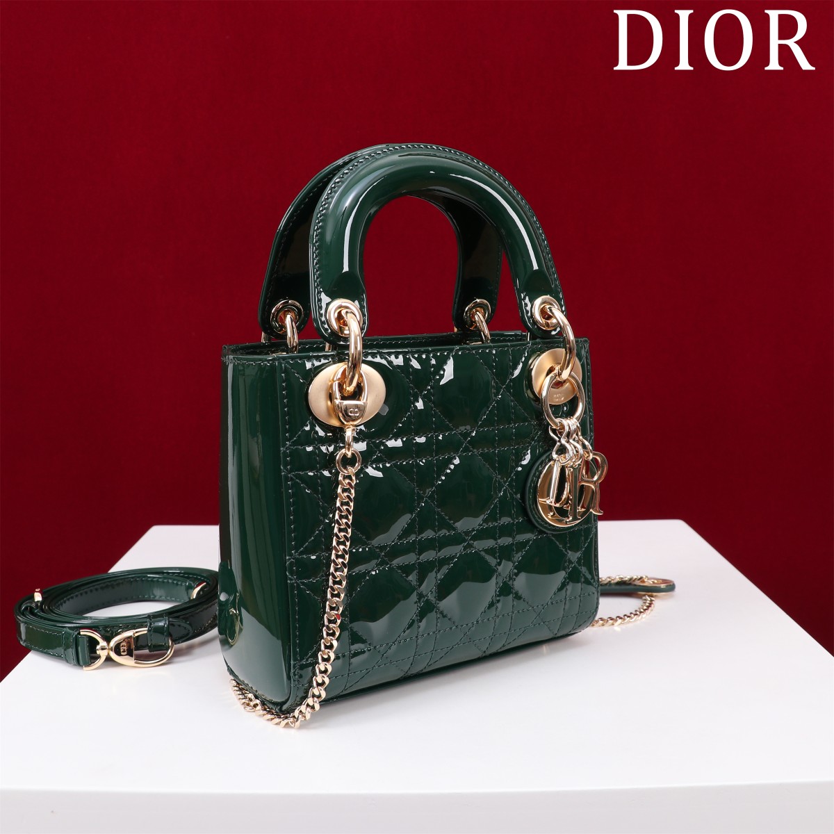 Dior  Lady Dior Bag   17*15*7cm - 
