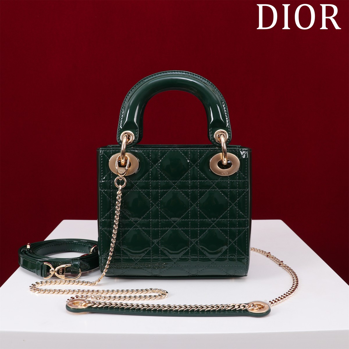 Dior  Lady Dior Bag   17*15*7cm - 