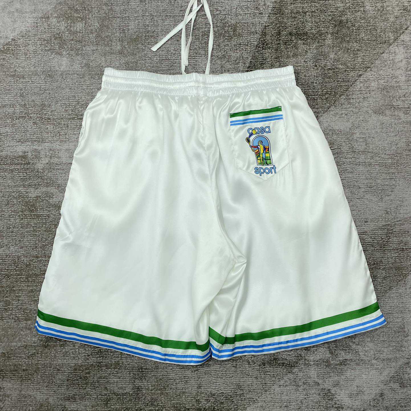 Casablanca Le Jeu Silk Shorts  CA3477 - 