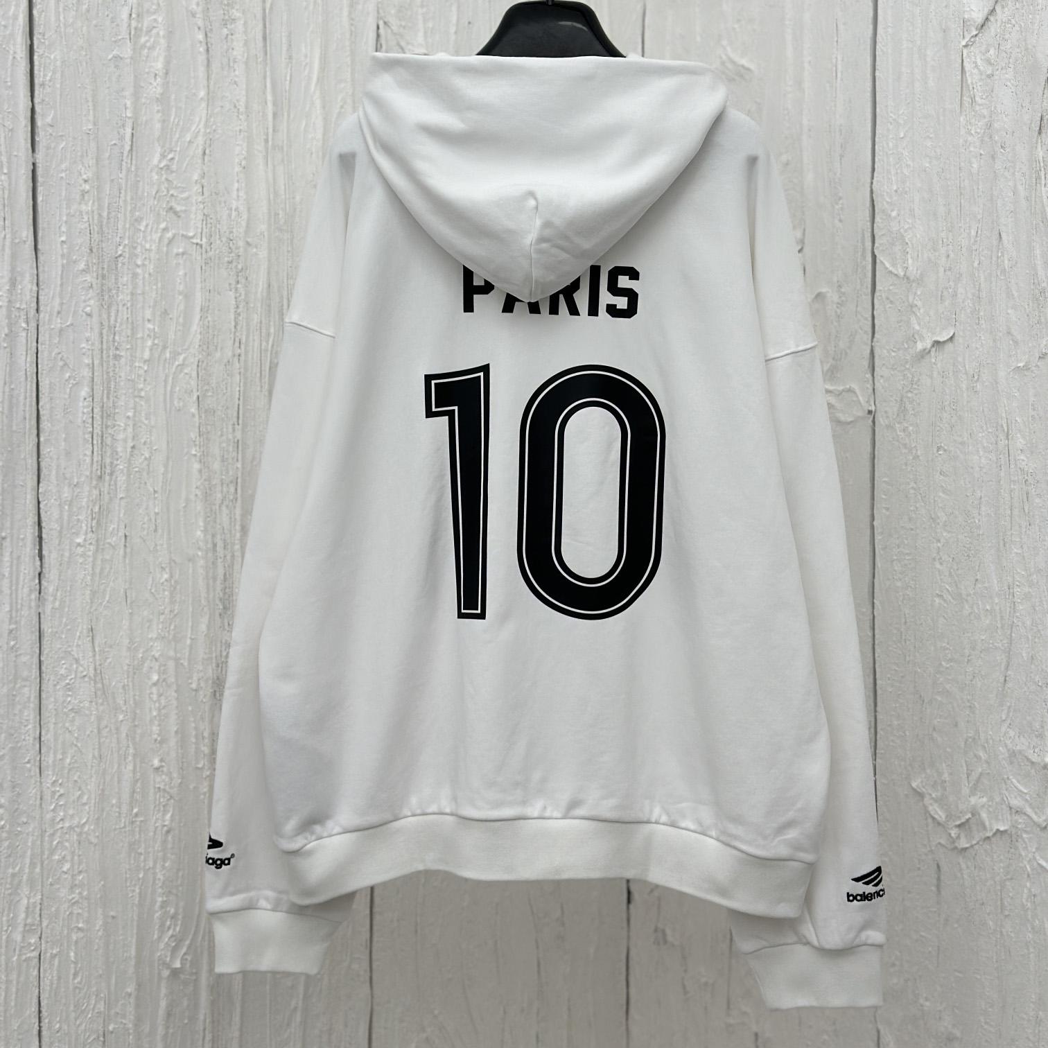 Balenciaga Soccer Zip-up Hoodie - 