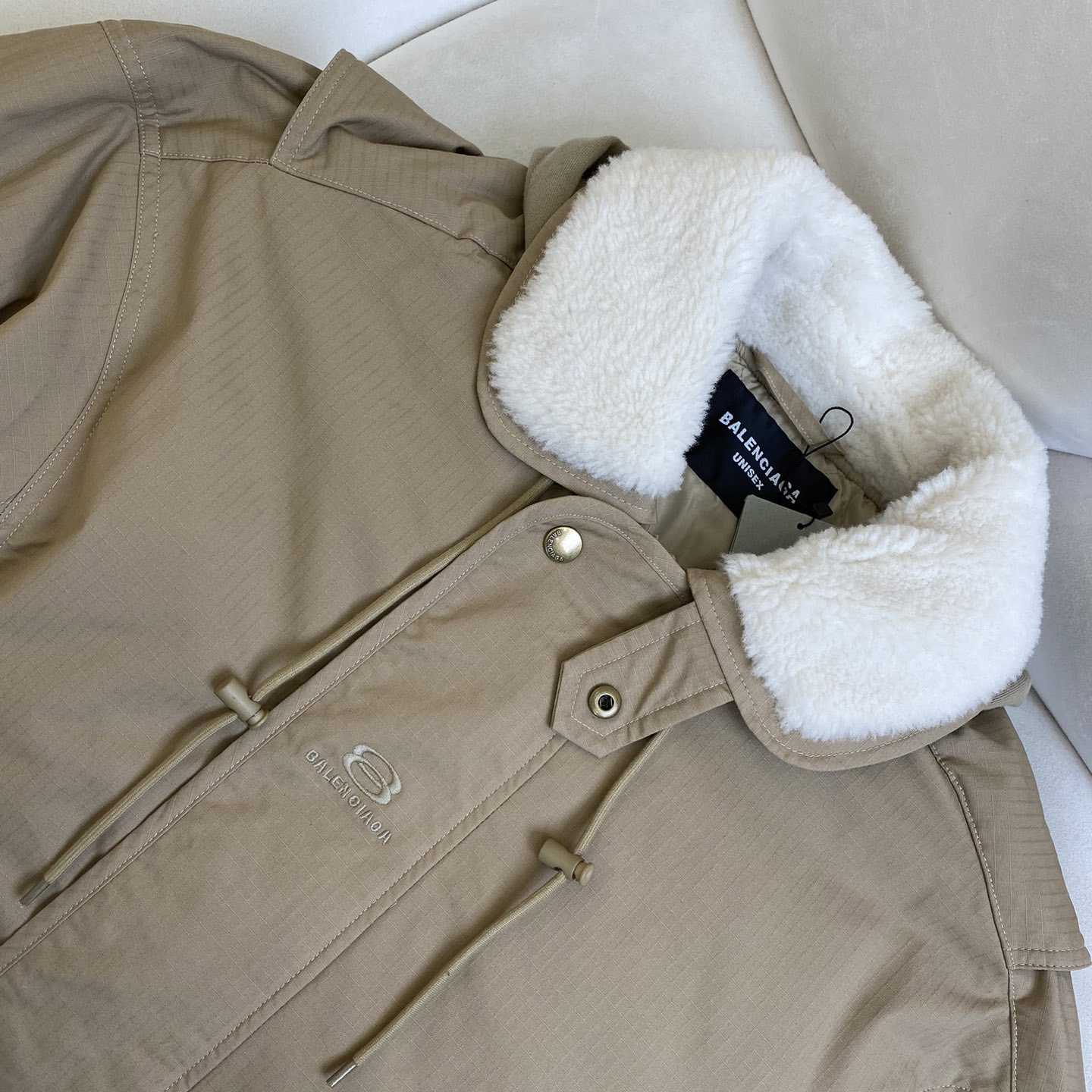 Balenciaga Hooded Bomber Jacket - 
