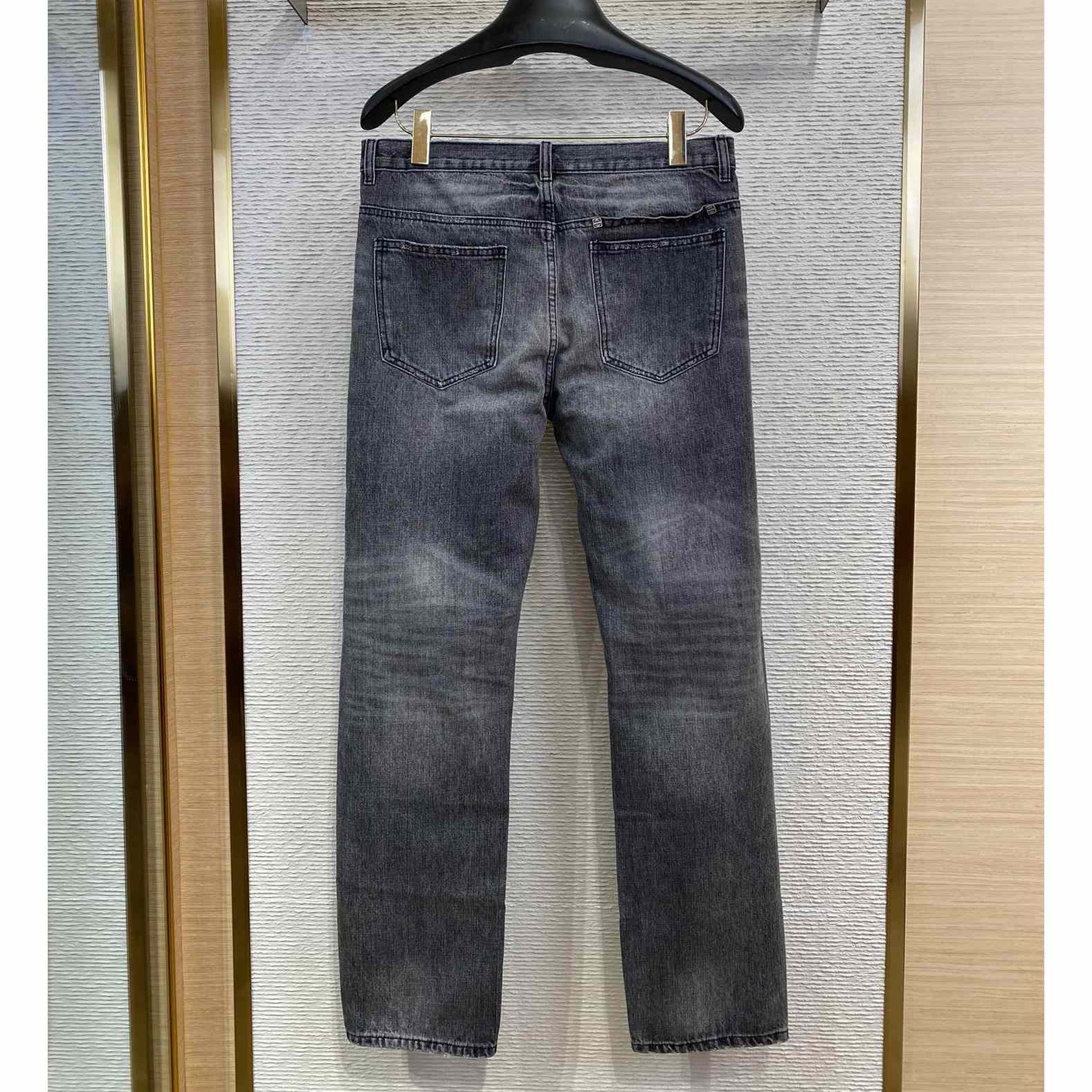 Givenchy Distressed Straight-leg Jeans - 