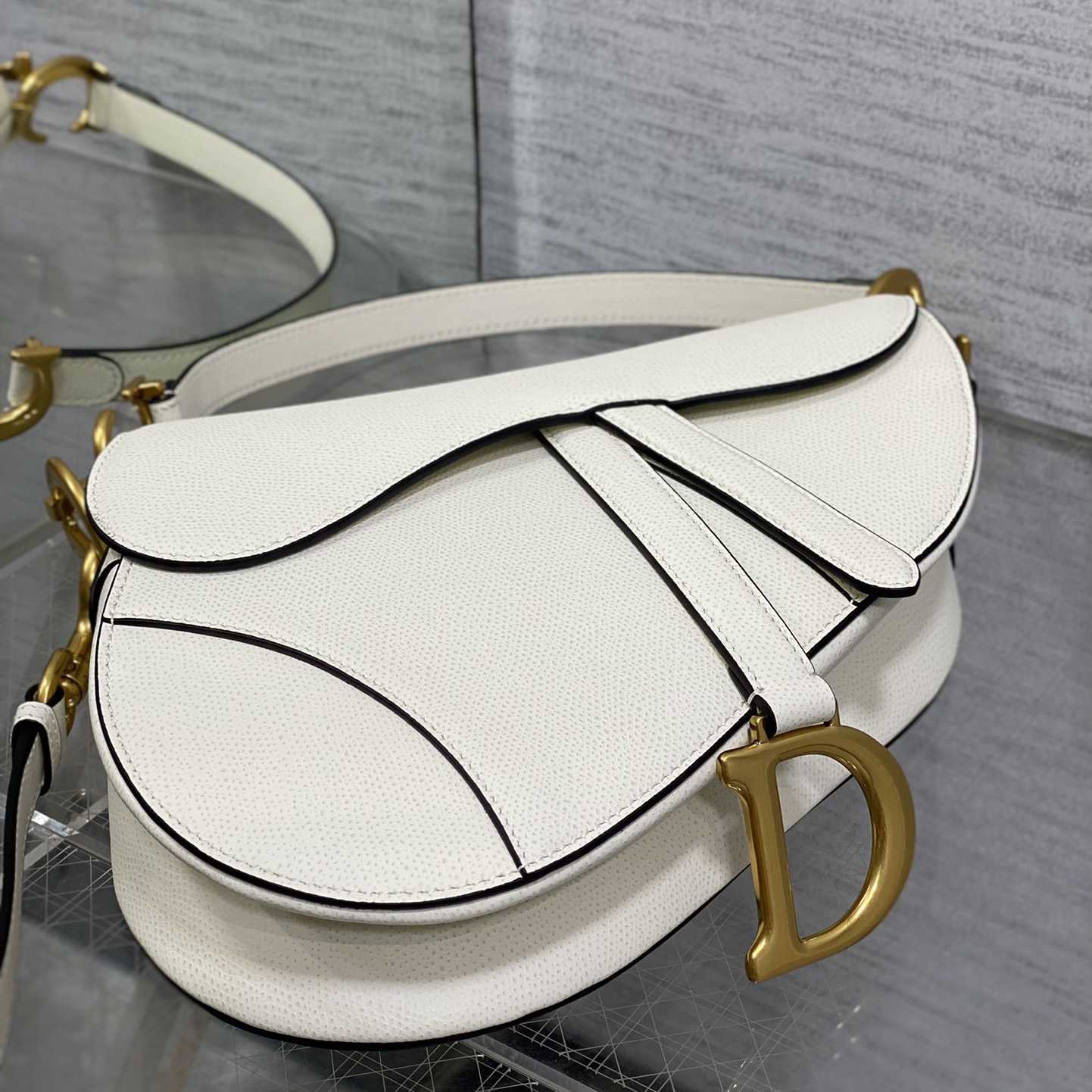 Dior Saddle Bag (24×6×18cm) - 