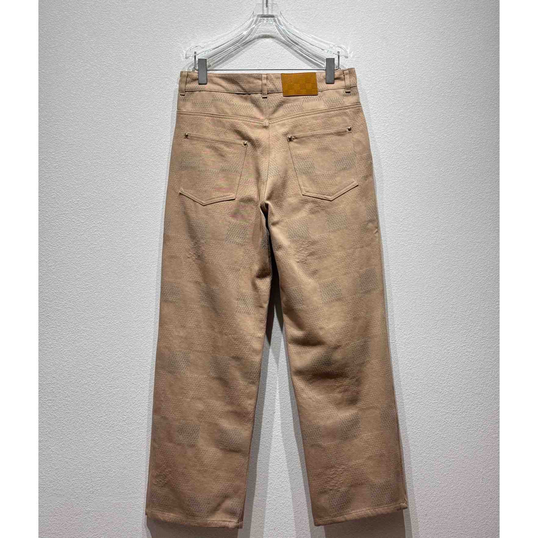 Louis Vuitton Damier Workwear Cotton Pants   1AFX54 - 