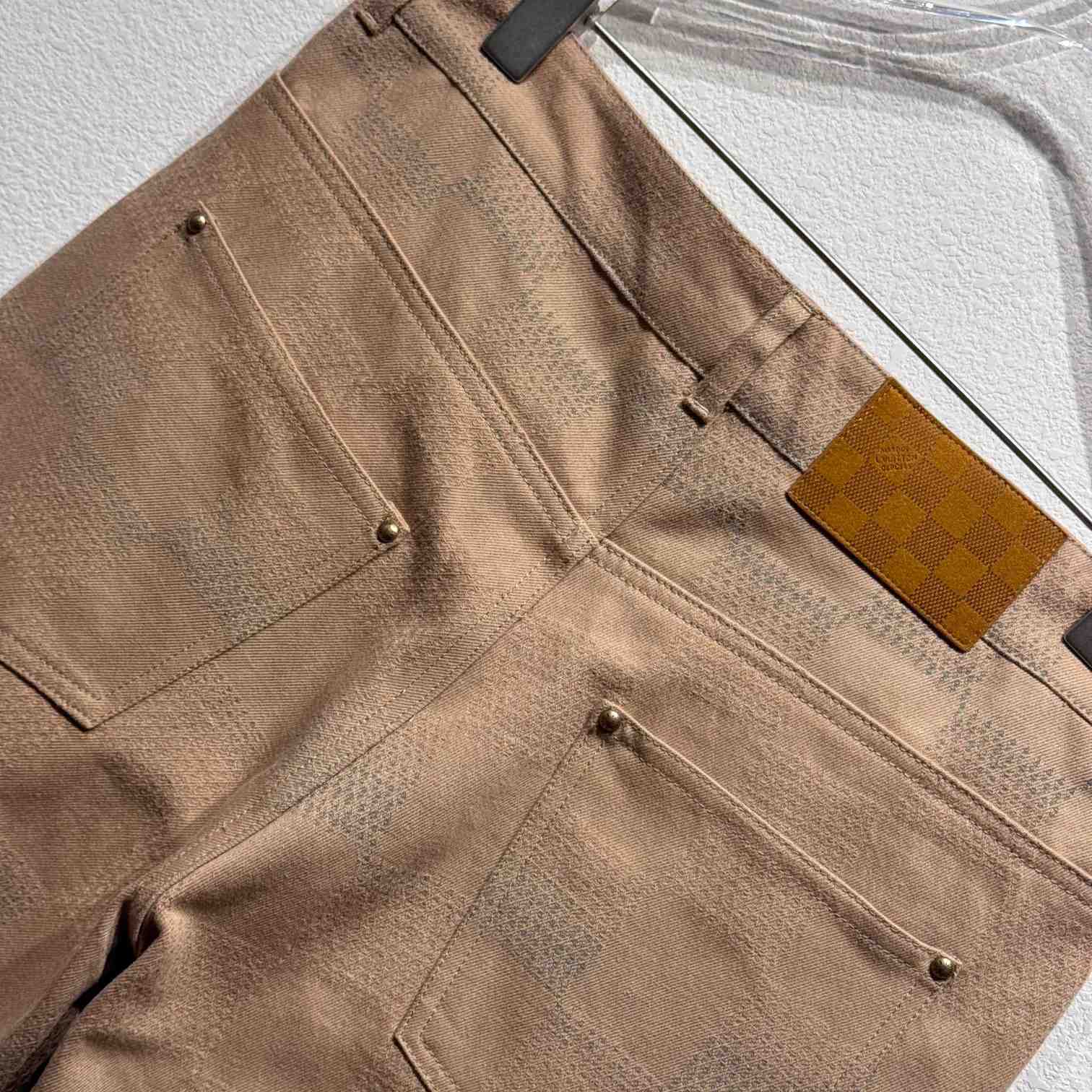 Louis Vuitton Damier Workwear Cotton Pants   1AFX54 - 