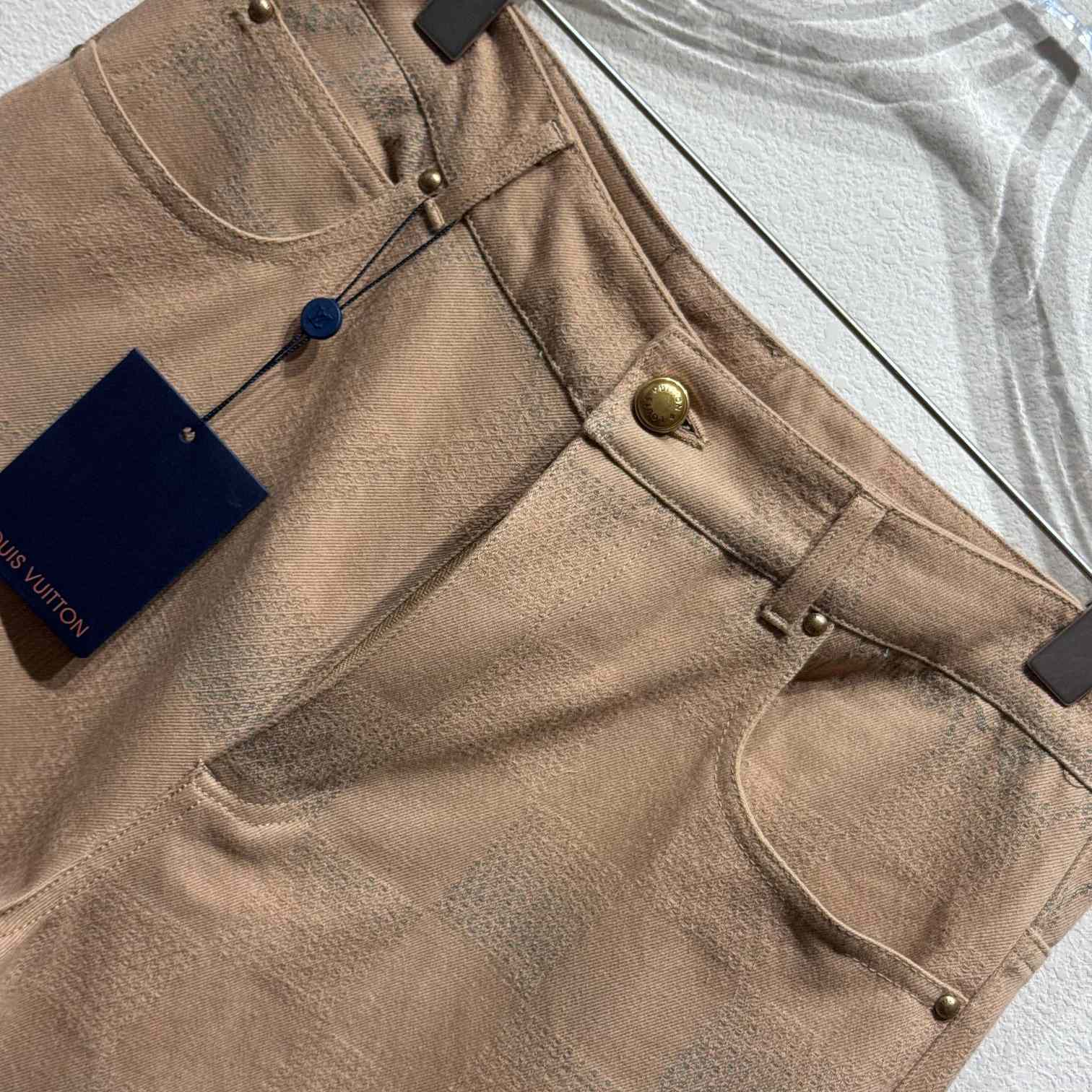Louis Vuitton Damier Workwear Cotton Pants   1AFX54 - 