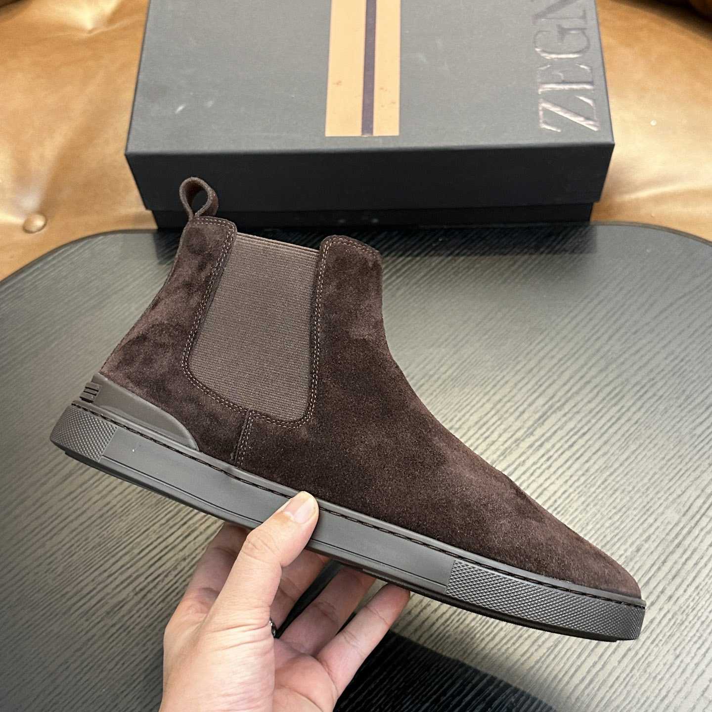 Zegna Suede Boots - 