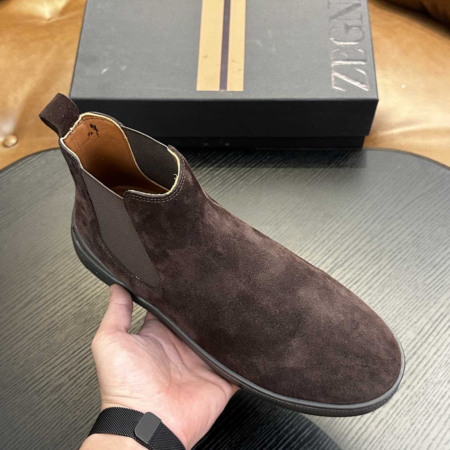 Zegna Suede Boots - 
