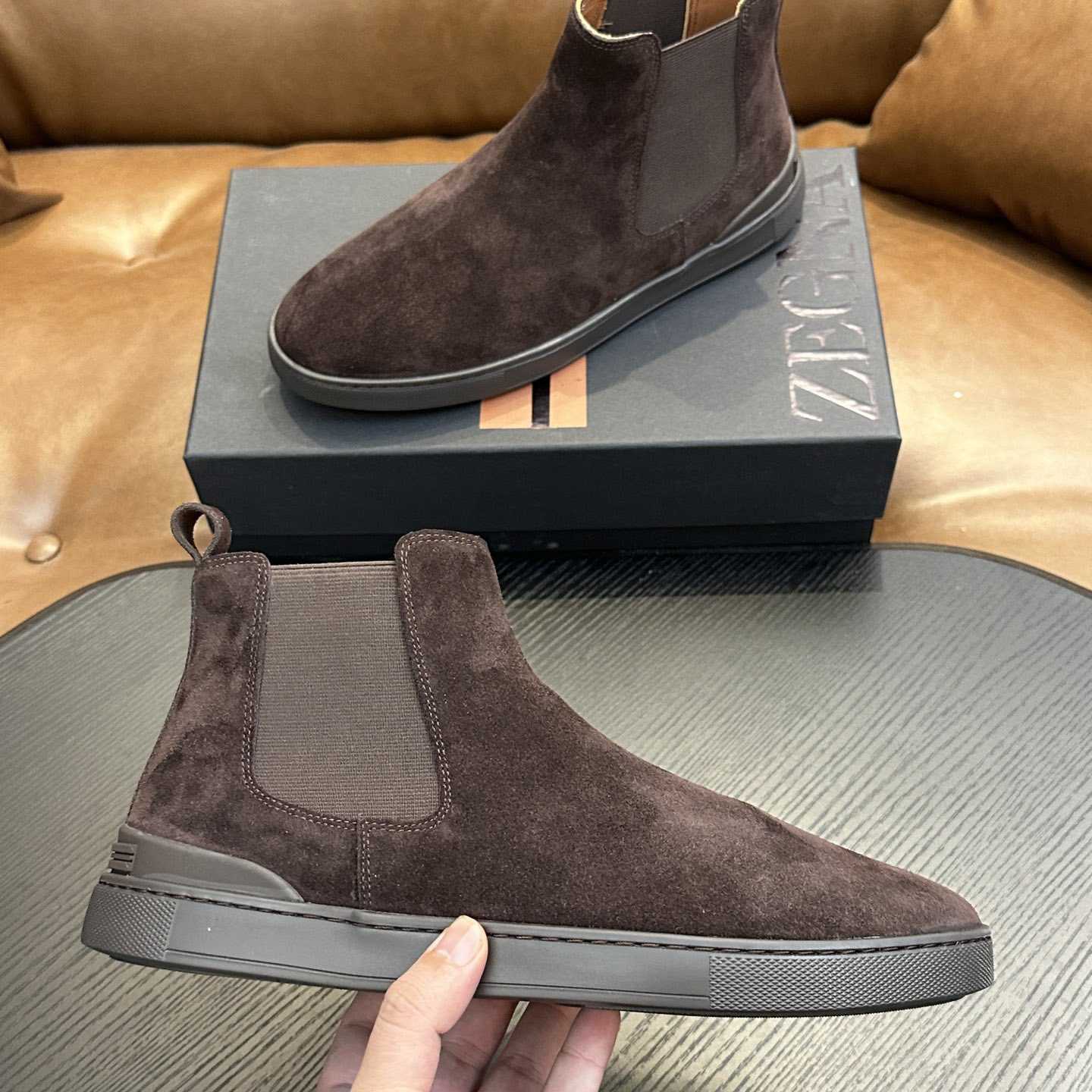 Zegna Suede Boots - 
