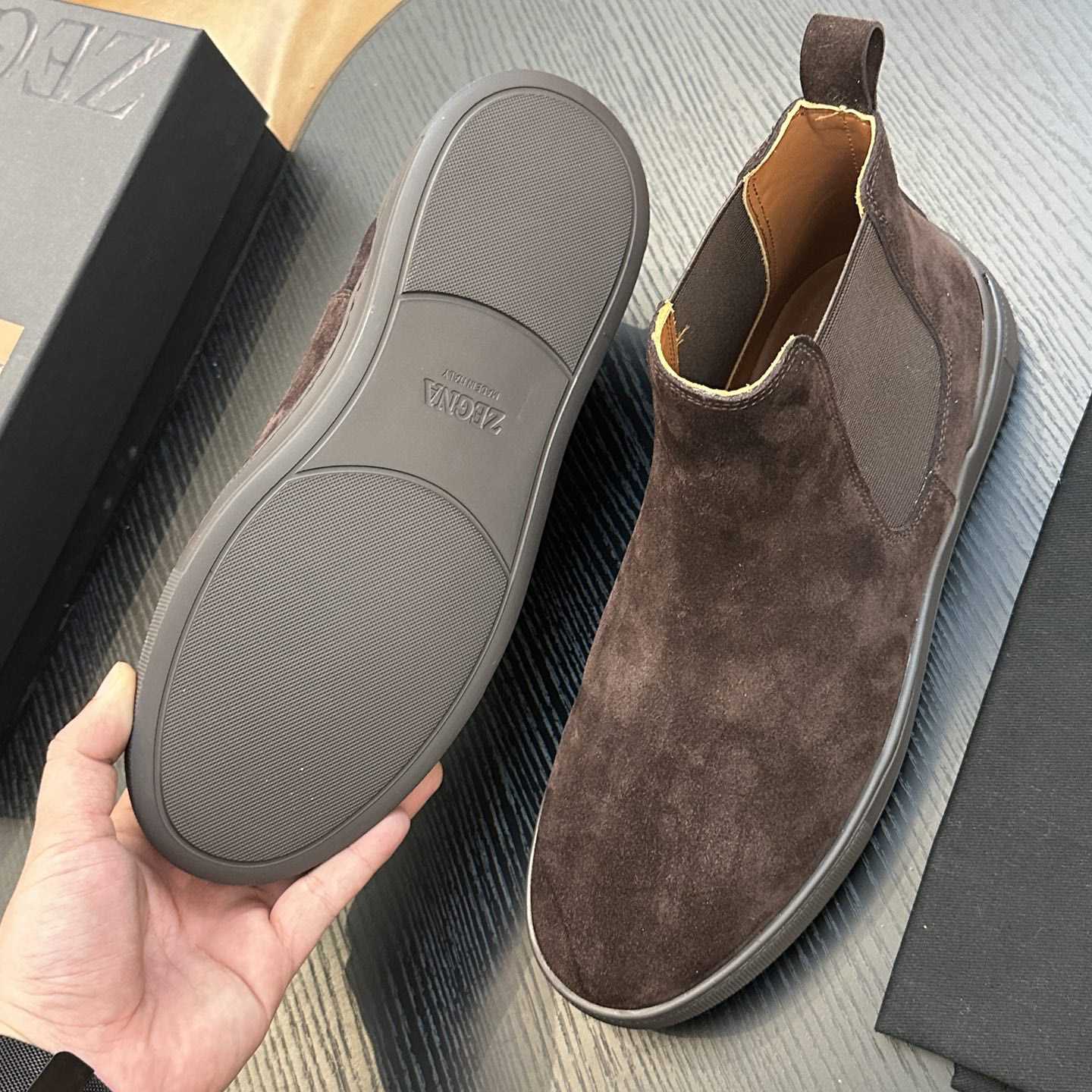 Zegna Suede Boots - 