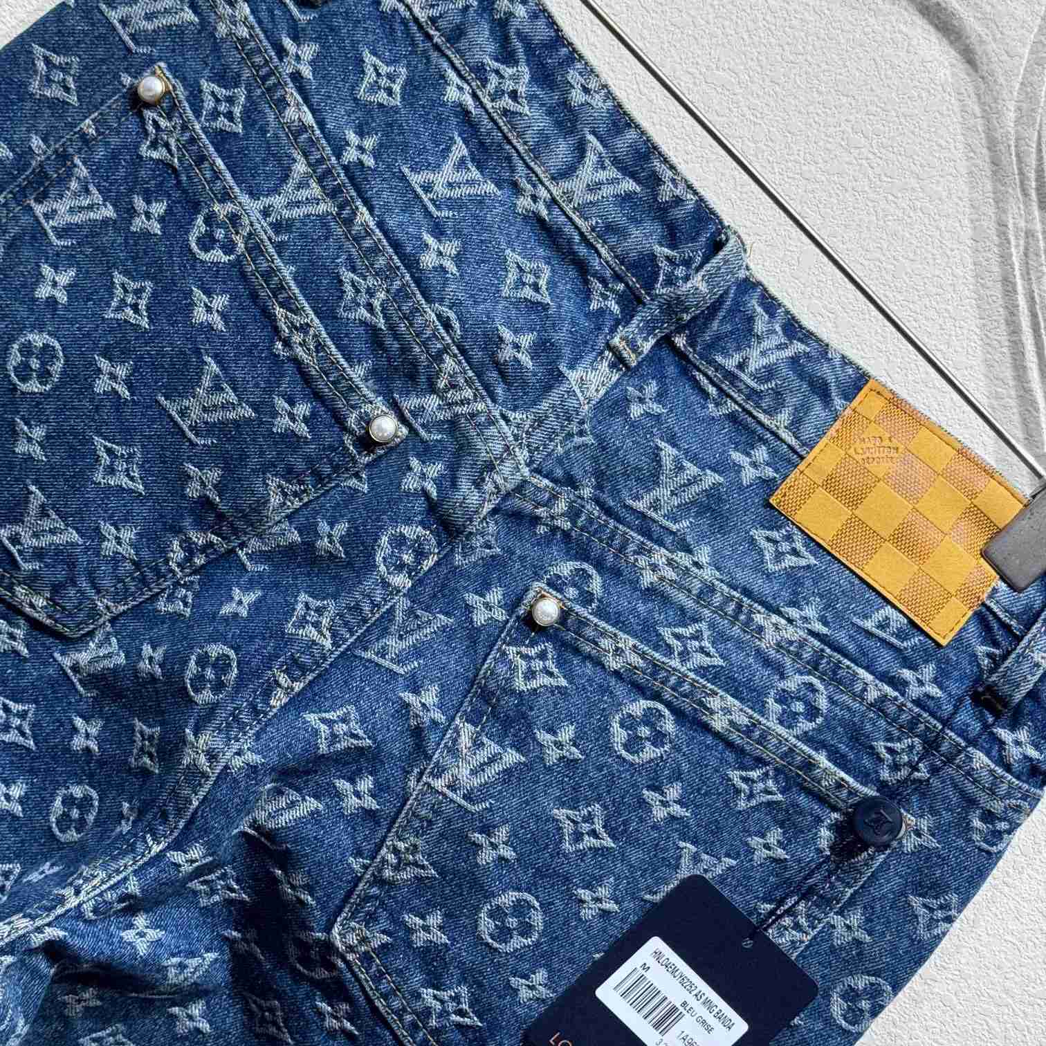 Louis Vuitton Monogram Denim Jeans - 