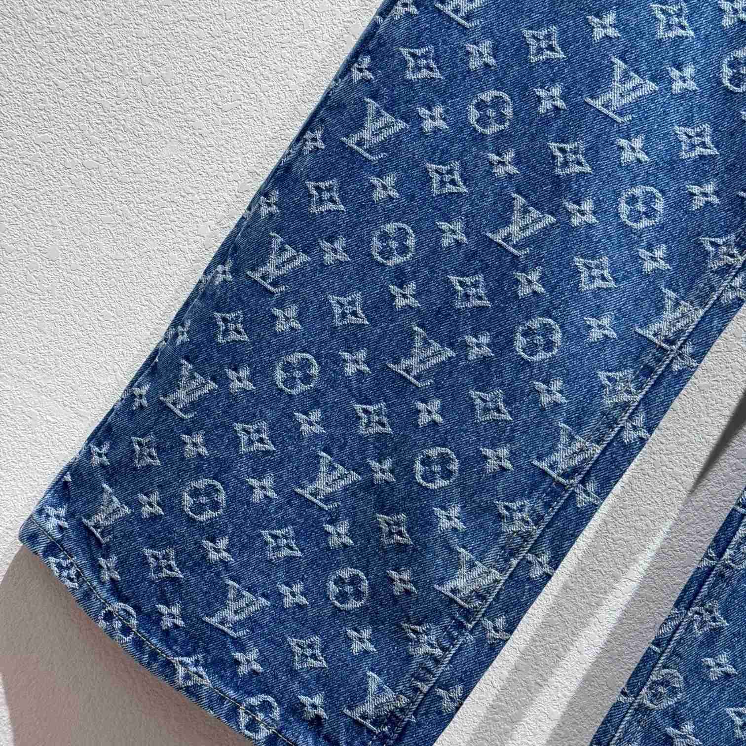 Louis Vuitton Monogram Denim Jeans - 