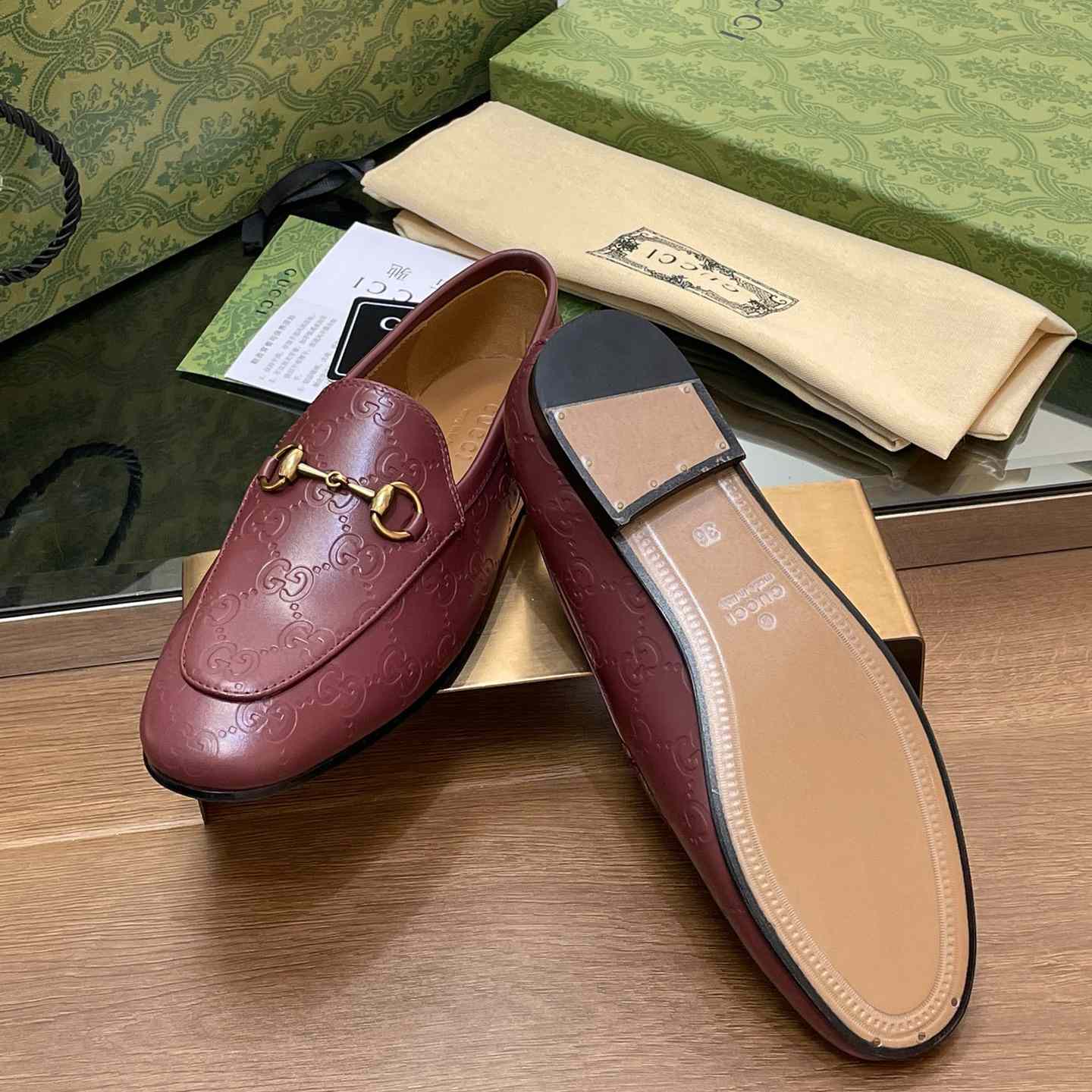 Gucci Women's Gucci Jordaan Loafer - 
