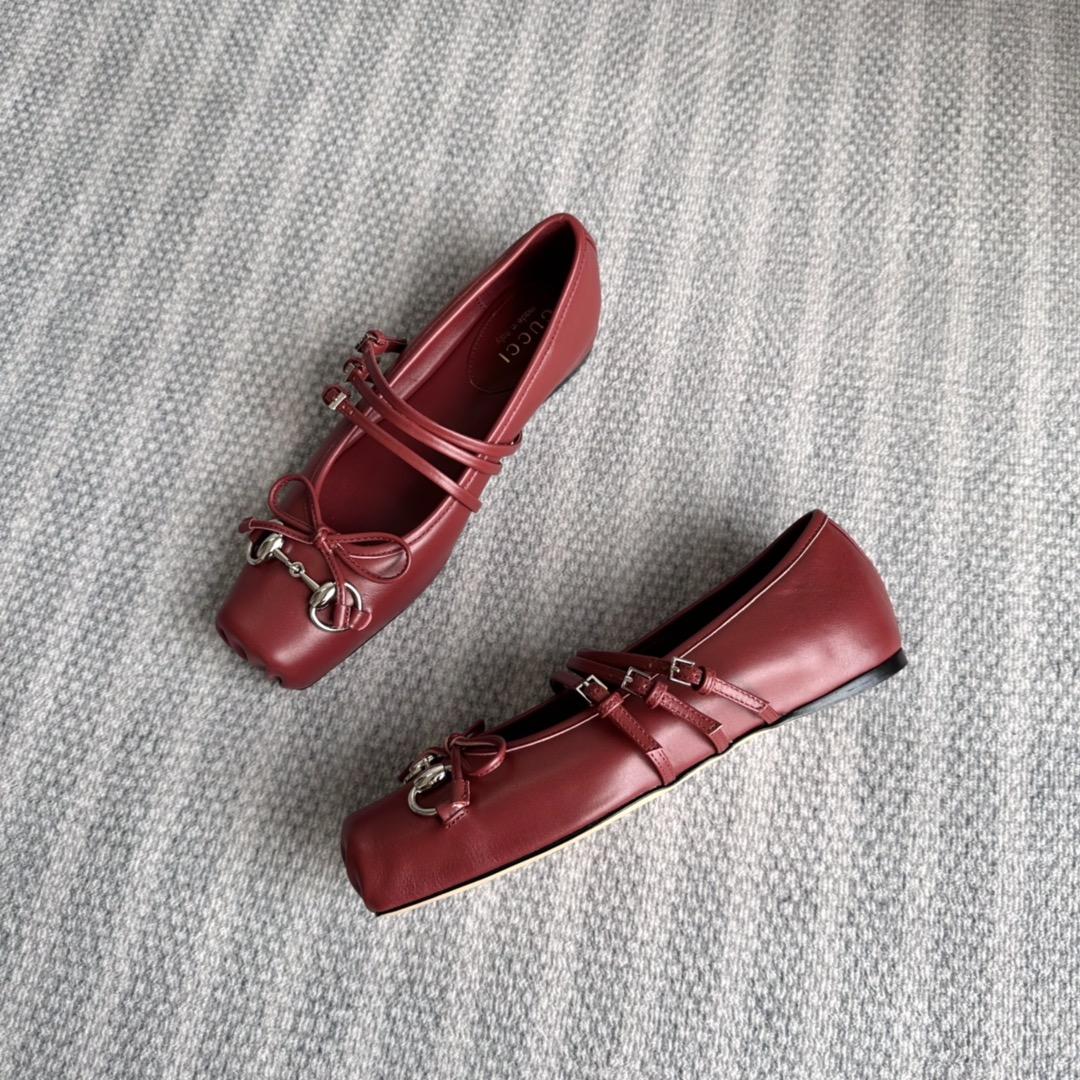 Gucci Women's Gucci Horsebit Ballet Flat - 