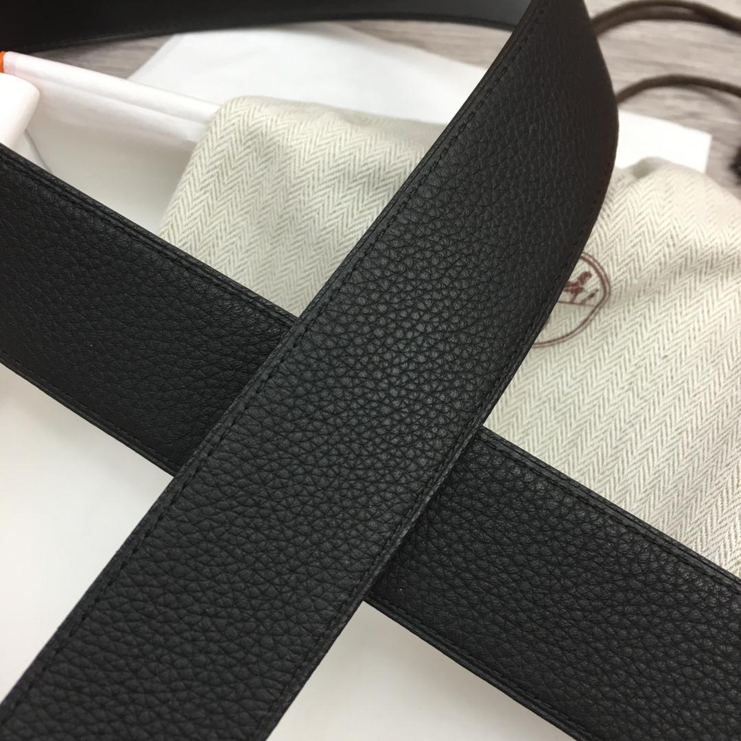 Hermes Leather H Buckle Belt - 