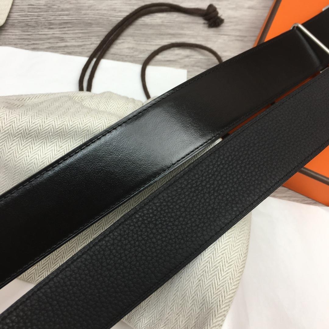 Hermes Leather H Buckle Belt - 