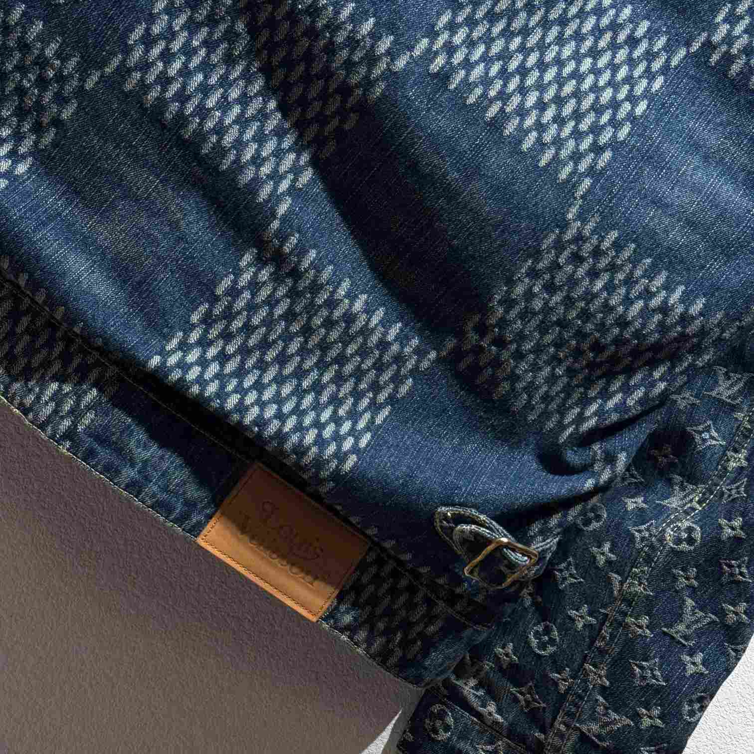 Louis Vuitton Wave Damier Denim Jacket - 