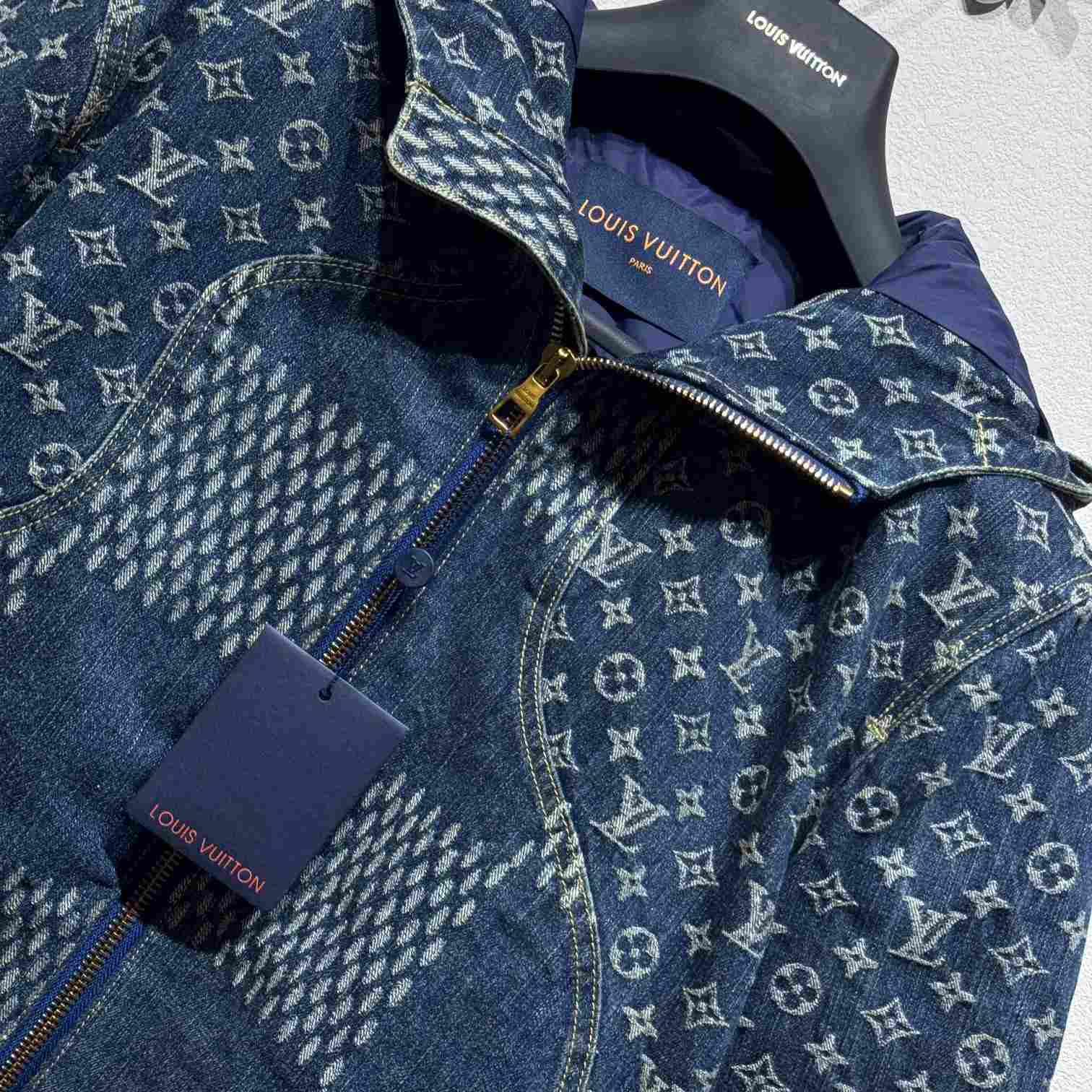 Louis Vuitton Wave Damier Denim Jacket - 