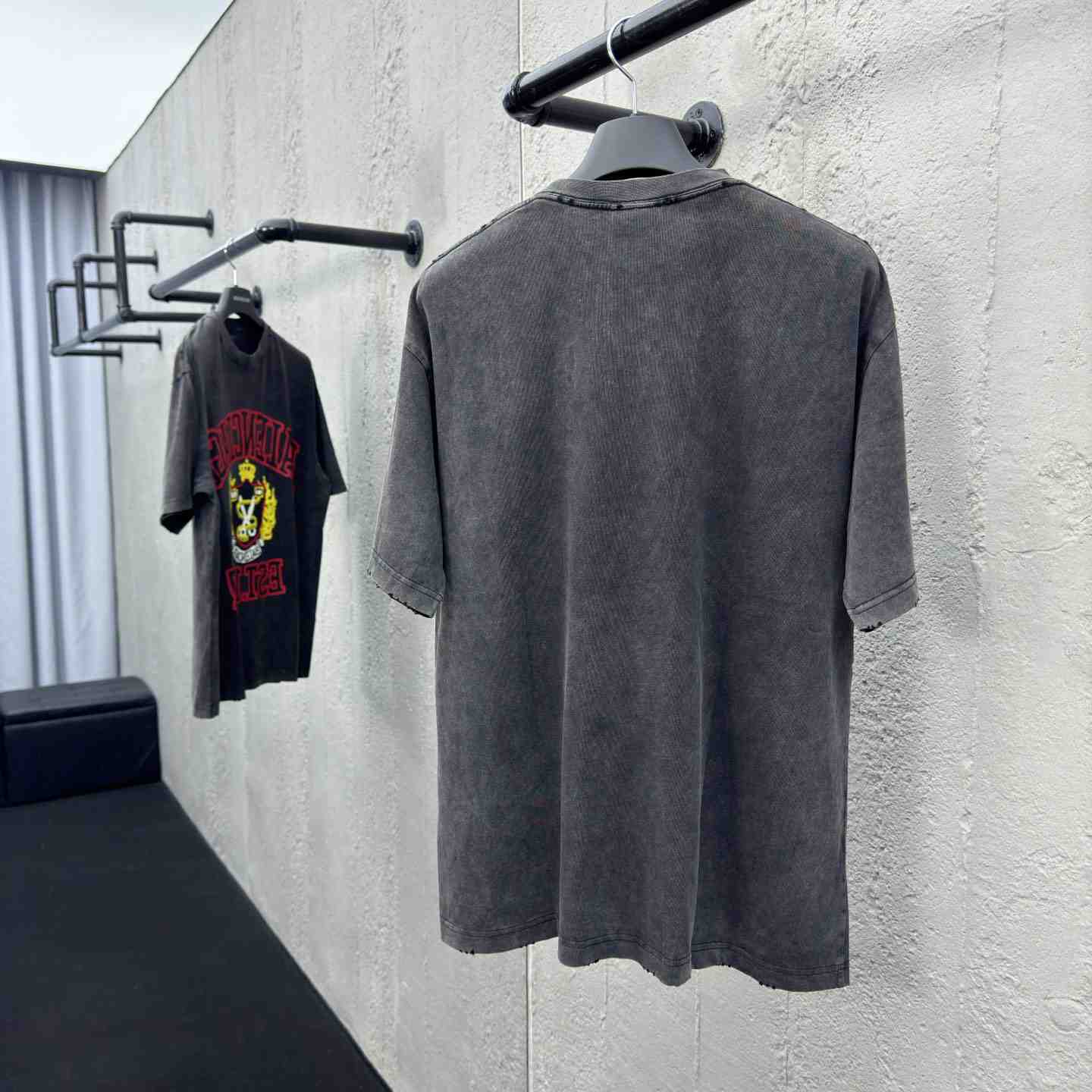 Balenciaga College T-Shirt 'Black' - 