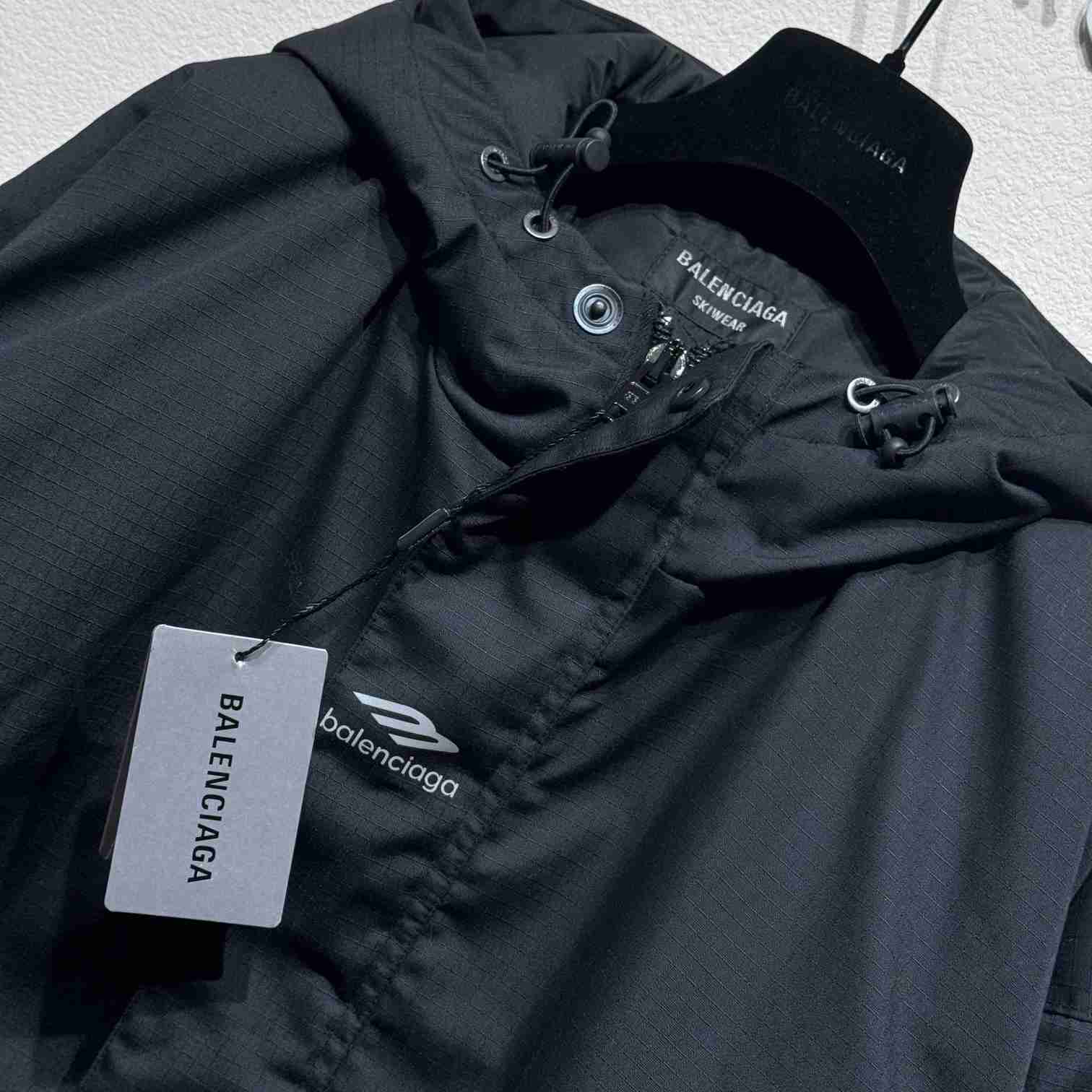 Balenciaga Black 3B Sports Icon Ski Jacket - 