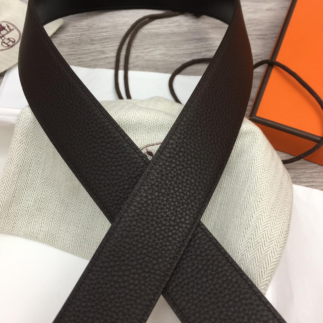 Hermes Leather H Buckle Belt - 