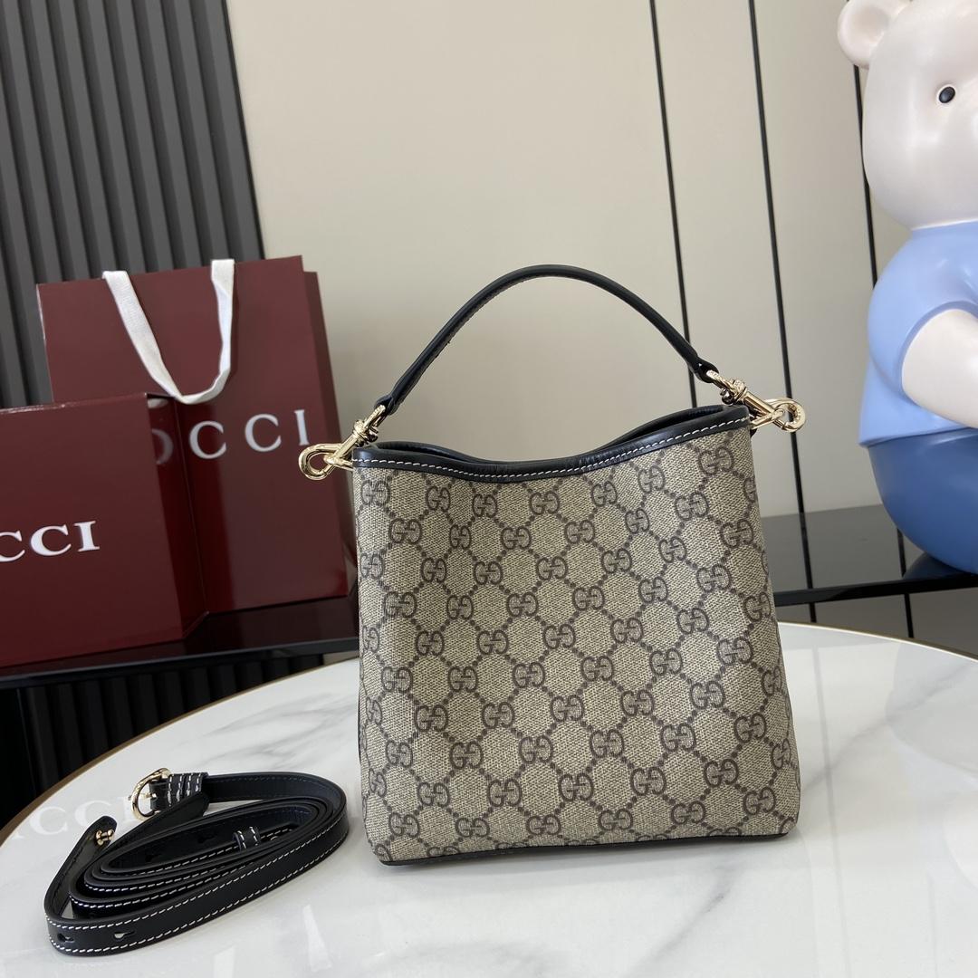 Gucci GG Emblem Mini Shoulder Bag  - 