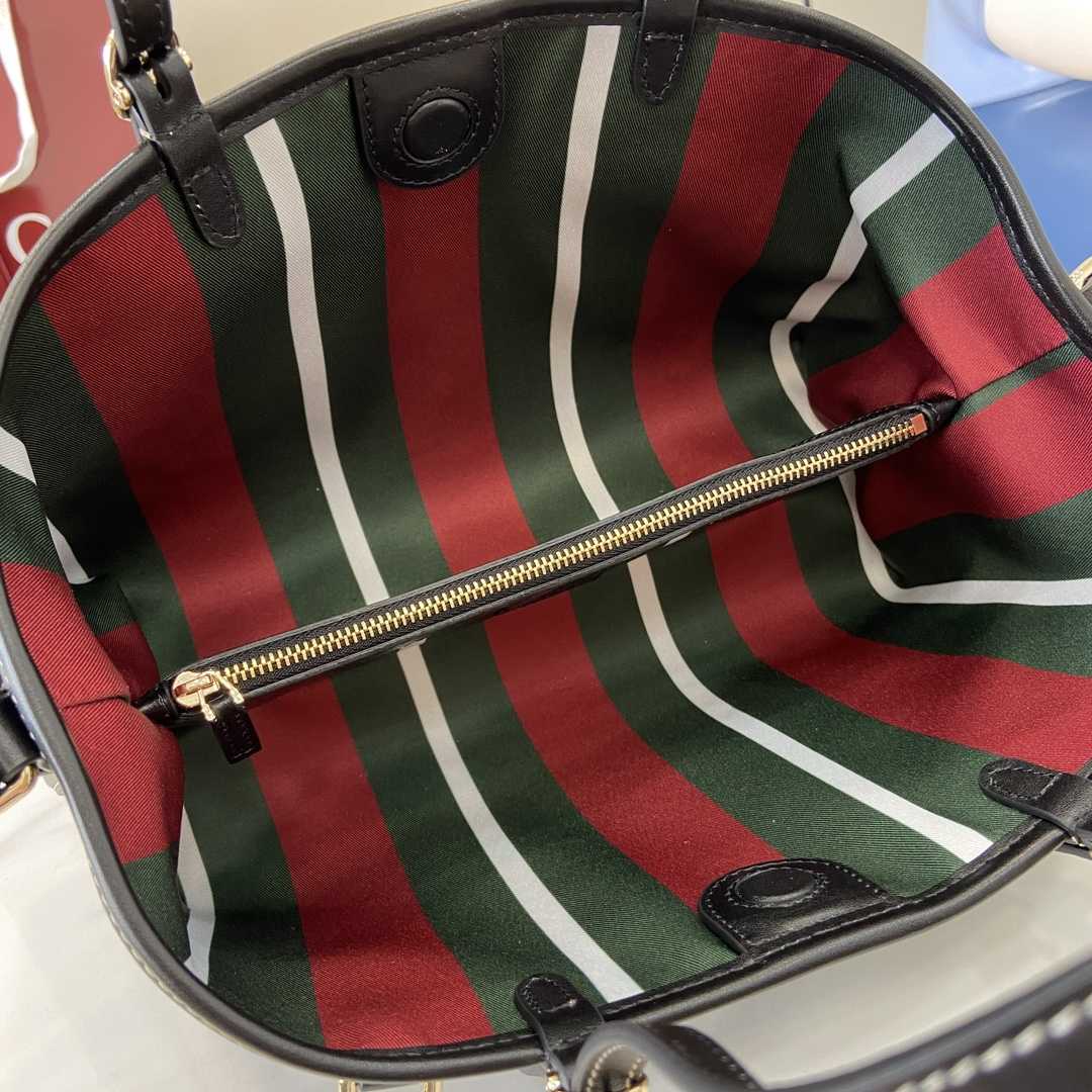 Gucci GG Emblem Small Tote Bag - 