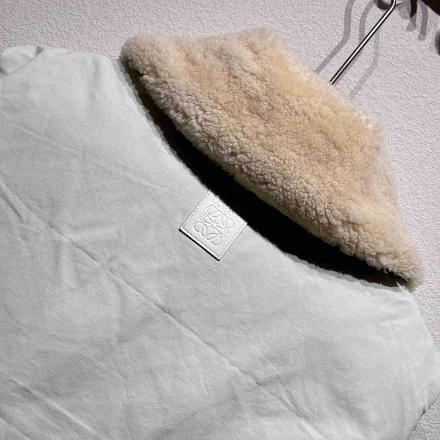 Loewe Puffer Vest In Cotton Blend - 