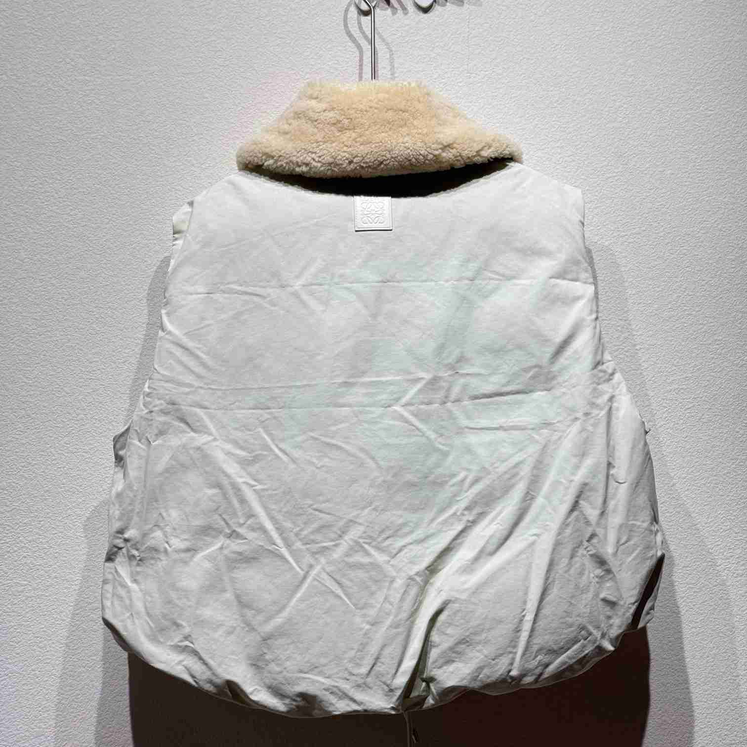 Loewe Puffer Vest In Cotton Blend - 