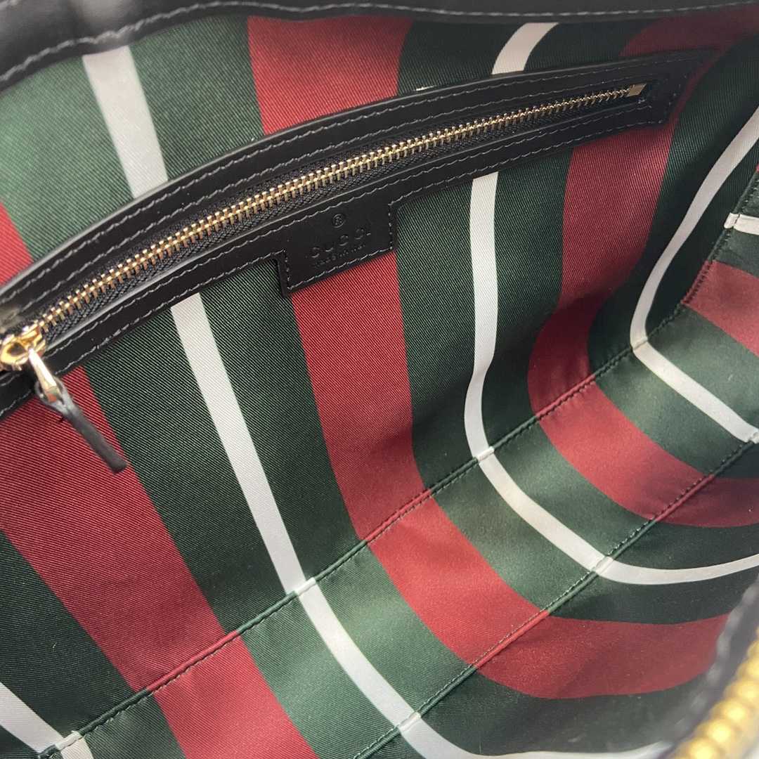 Gucci GG Emblem Medium Shoulder Bag - 