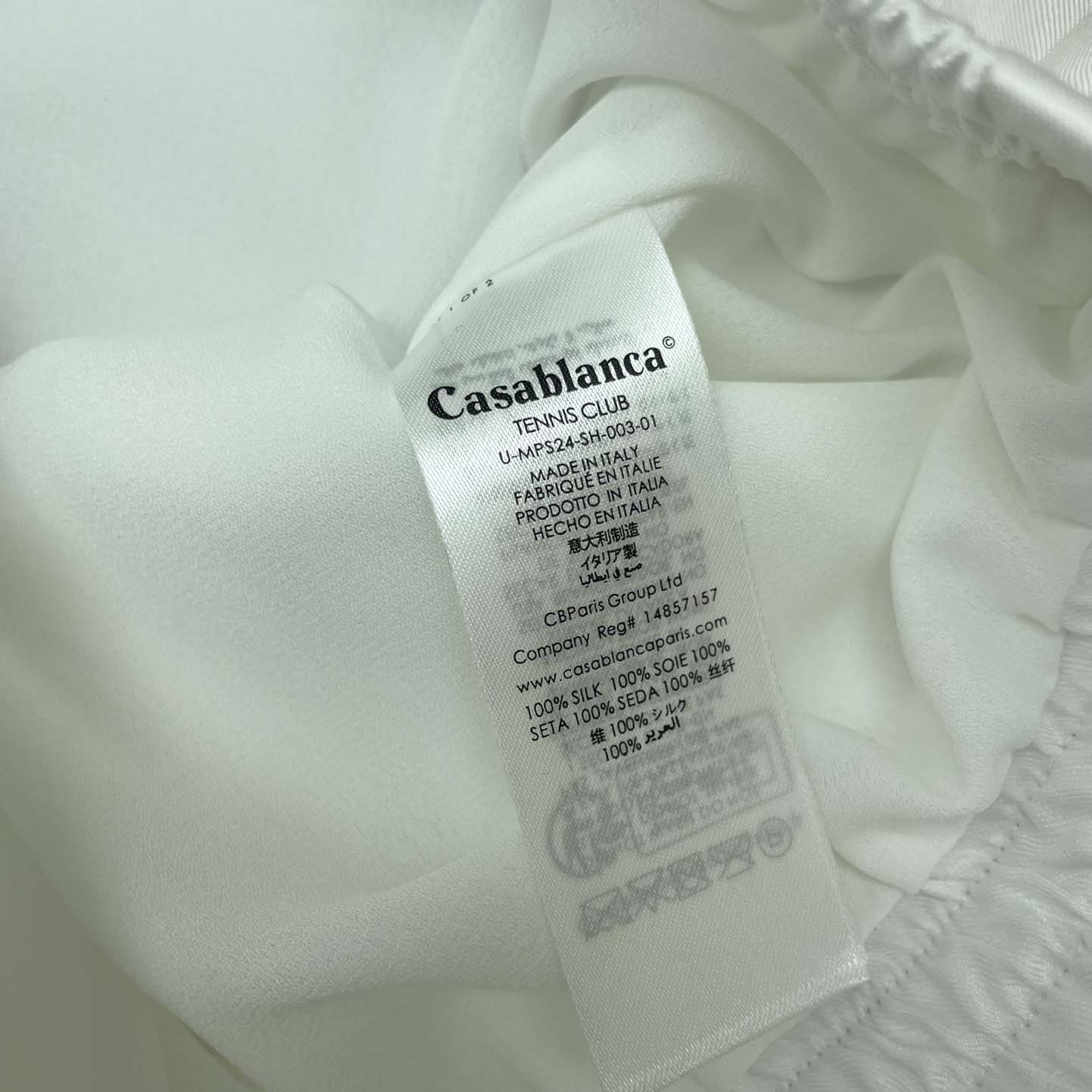 Casablanca Silk Bermuda Shorts   CA3515 - 