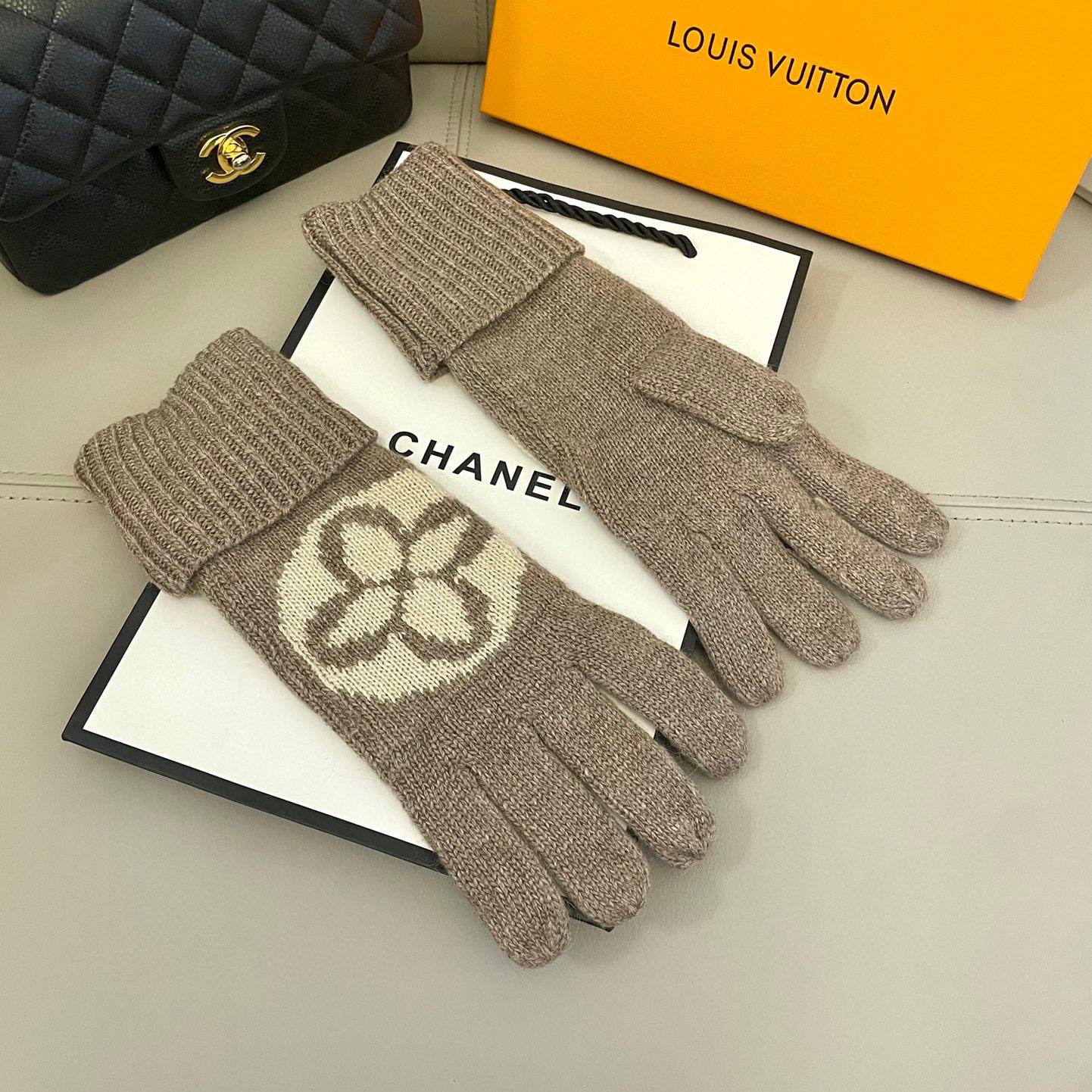 Louis Vuitton LV Medallion Gloves - 
