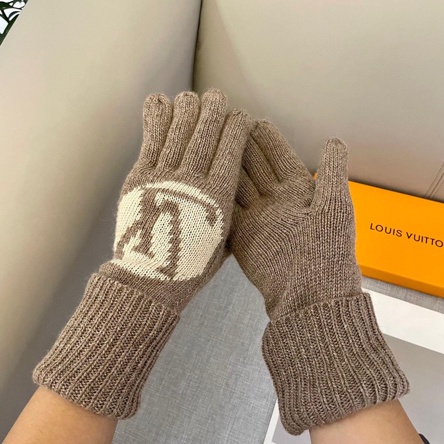 Louis Vuitton LV Medallion Gloves - 
