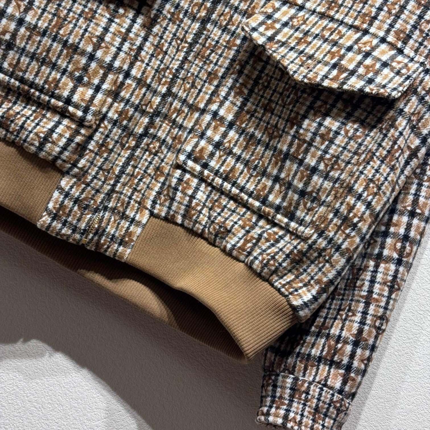 Louis Vuitton Monogram Wool Harrington Blouson   1AGIP6 - 