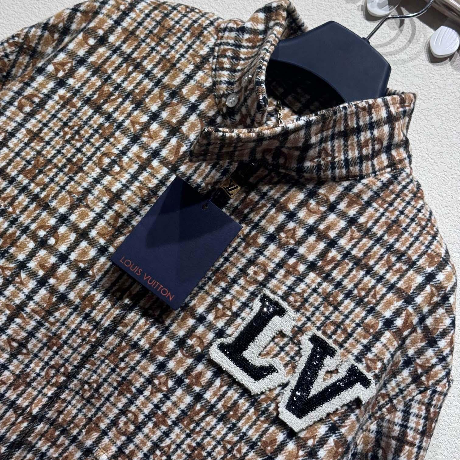 Louis Vuitton Monogram Wool Harrington Blouson   1AGIP6 - 