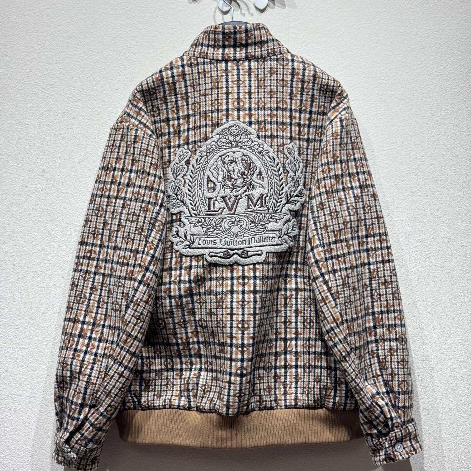 Louis Vuitton Monogram Wool Harrington Blouson   1AGIP6 - 