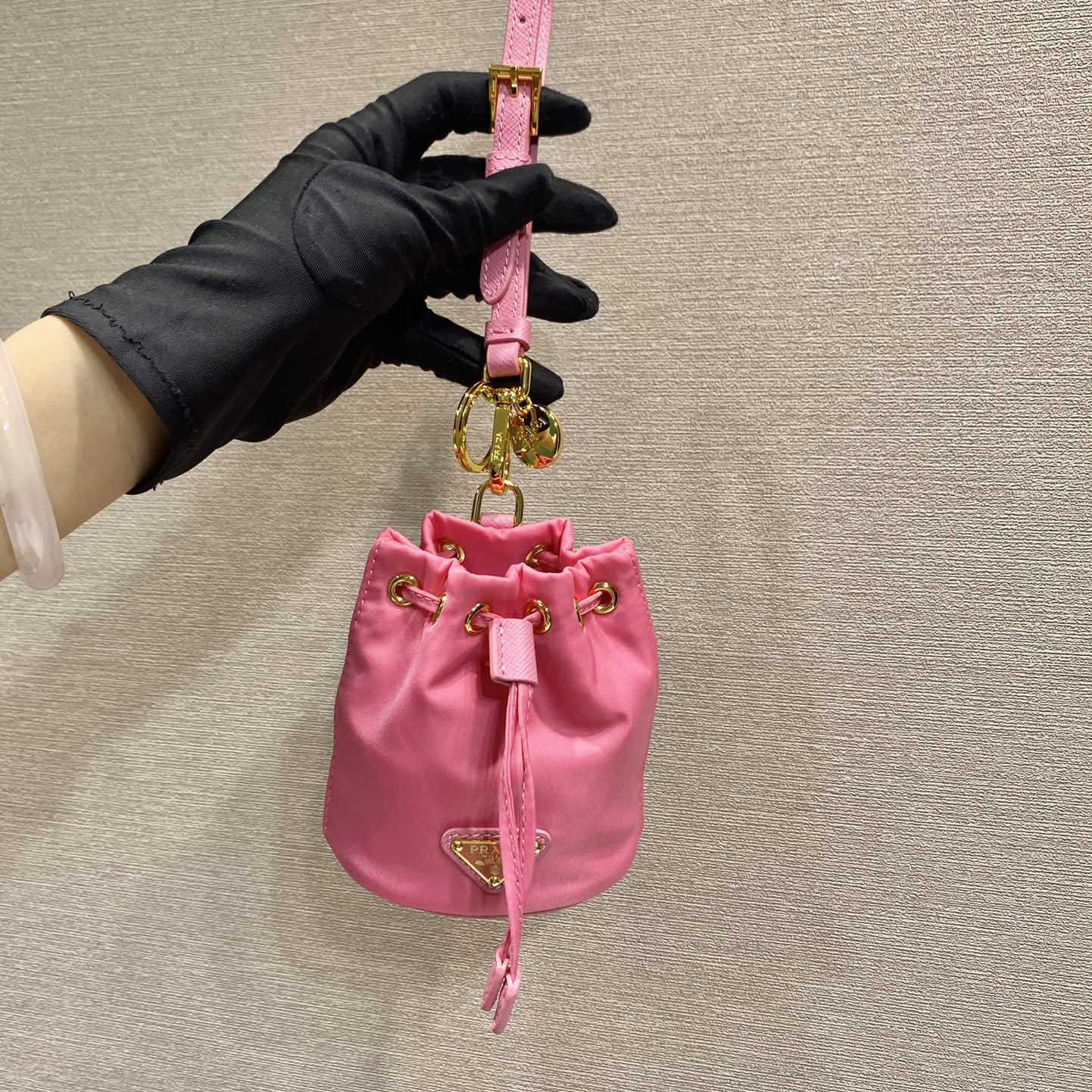 Prada Mini Icon Re-Nylon Bag Charm - DesignerGu