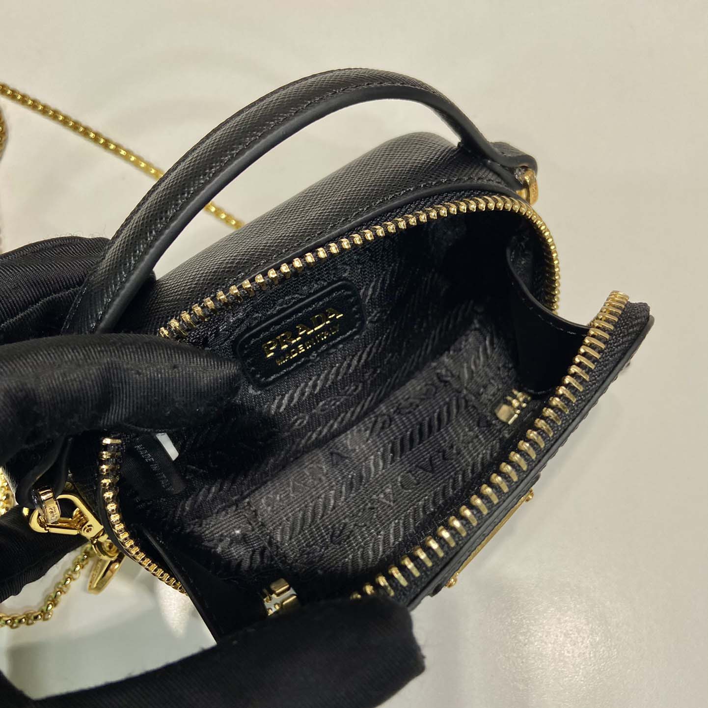 Prada Saffiano Leather Mini-pouch - 