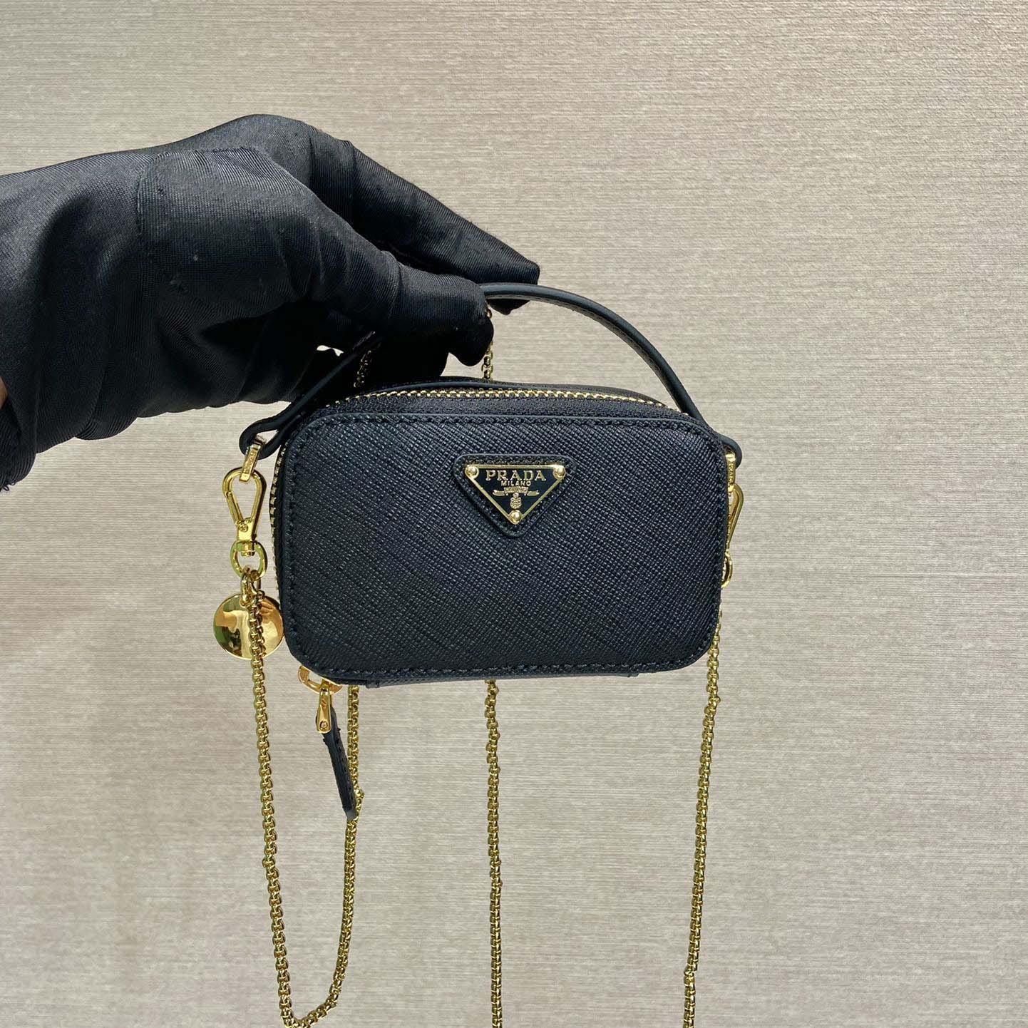 Prada Saffiano Leather Mini-pouch - 