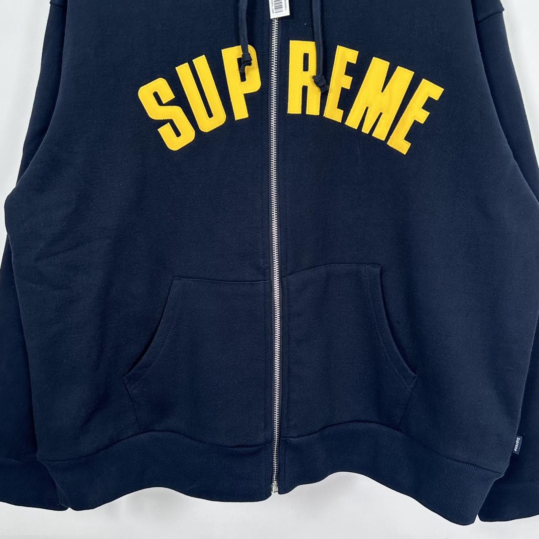 Supreme Arc Thermal Zip Up Hooded Sweatshirt - 