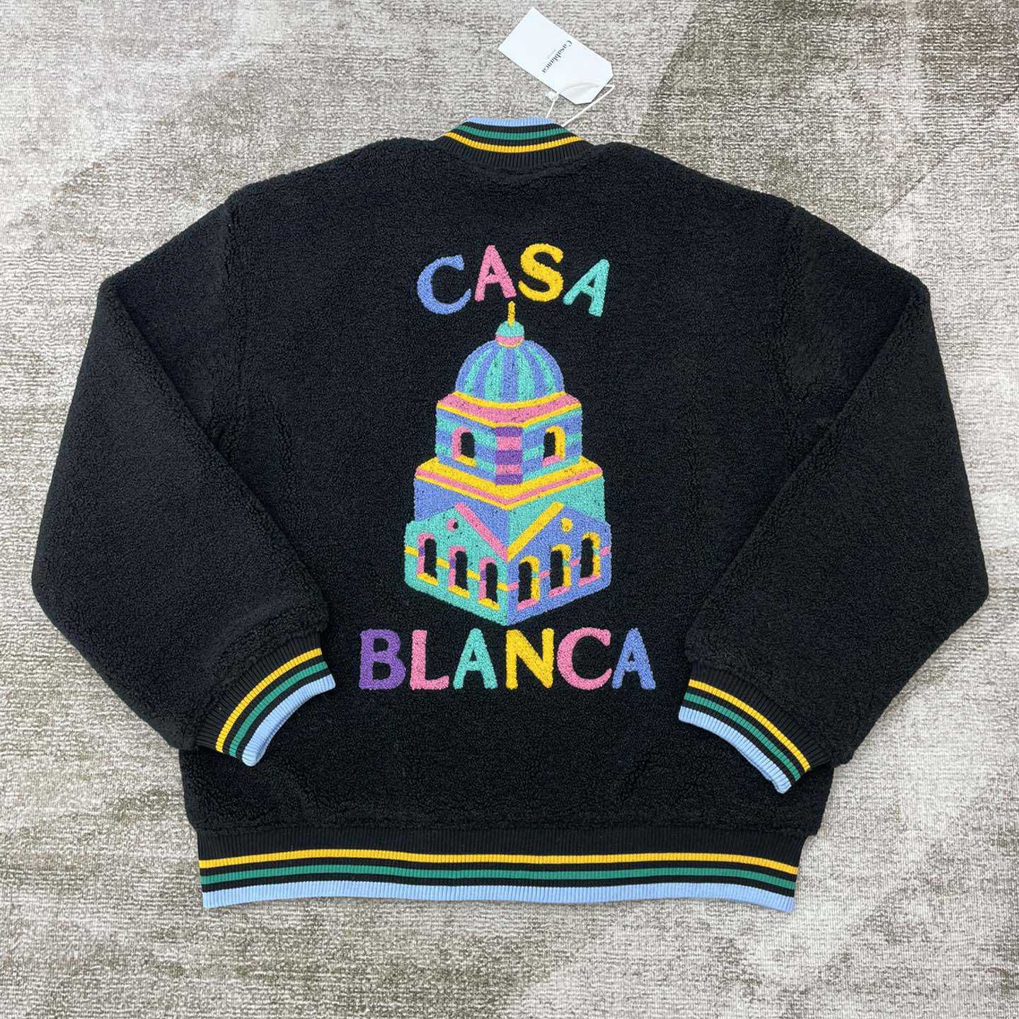 Casablanca Maison Pastelle Bomber Jacket    c940 - 