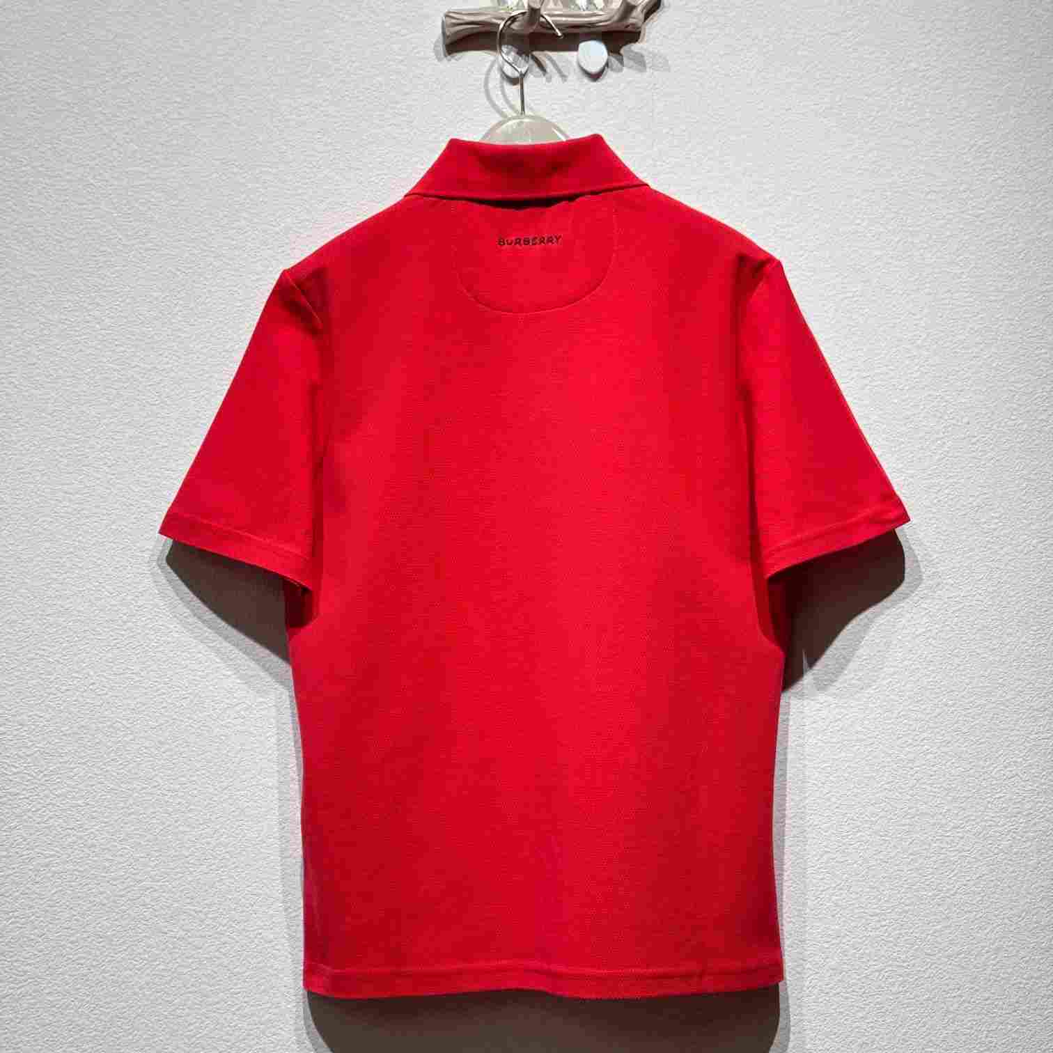 Burberry Cotton Polo Shirt - 