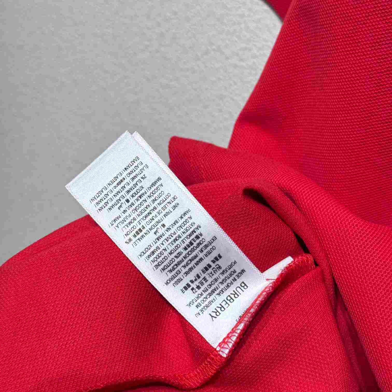 Burberry Cotton Polo Shirt - 