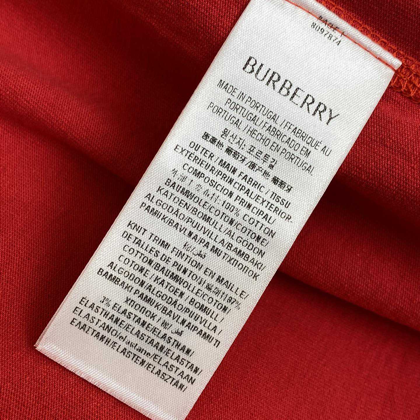 Burberry B Snake Cotton T-shirt  - 