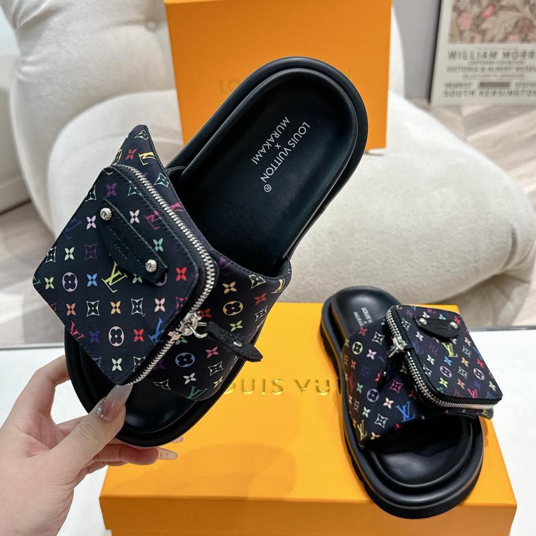 Louis Vuitton LV x TM Pool Pillow Flat Comfort Mule   1AGVRF - 