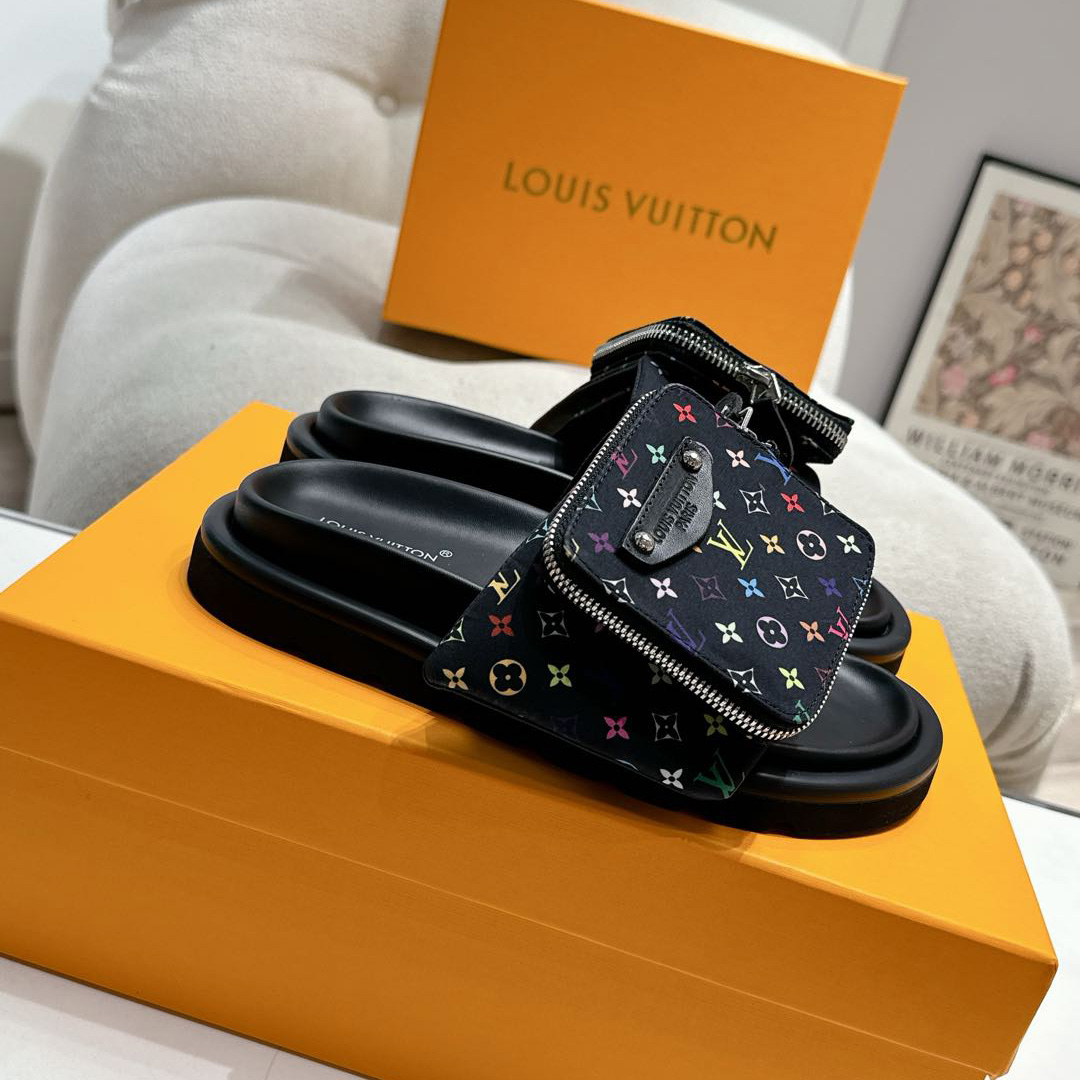 Louis Vuitton LV x TM Pool Pillow Flat Comfort Mule   1AGVRF - 